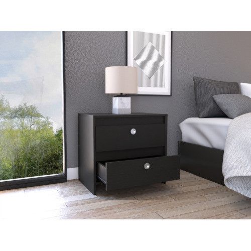 Designer × Homemade Idaly Nightstand , End Table, Side Table Superior Top, Two D Size US L / EU 52-54 / 3 - 7 Thumbnail