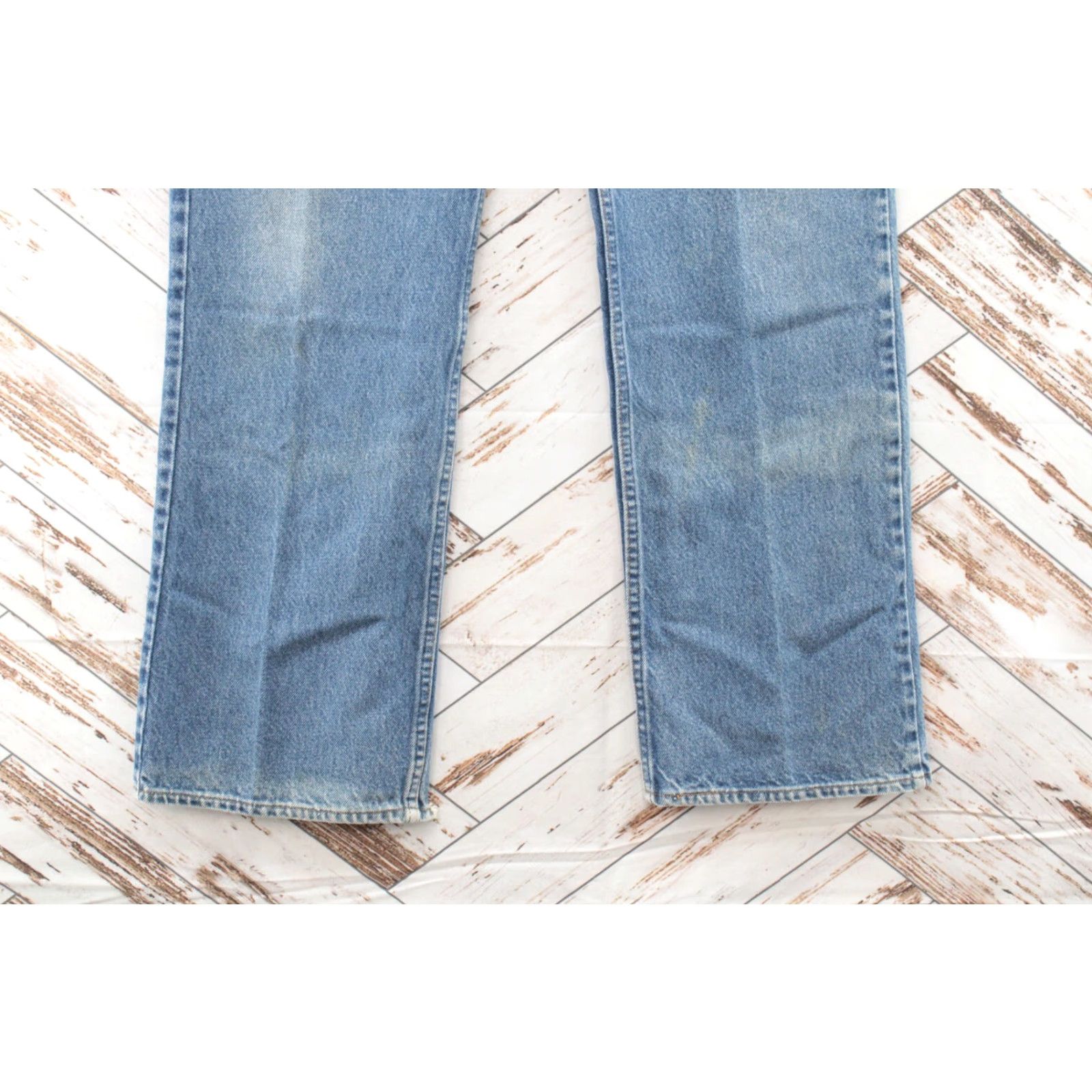 Levi's VTG Levi's Boot Cut Jeans 36x29 Men Denim Blue 80s USA 517 20517-0217 Cowboy Western Orange Tab Jeans Size US 36 / EU 52 - 5 Thumbnail