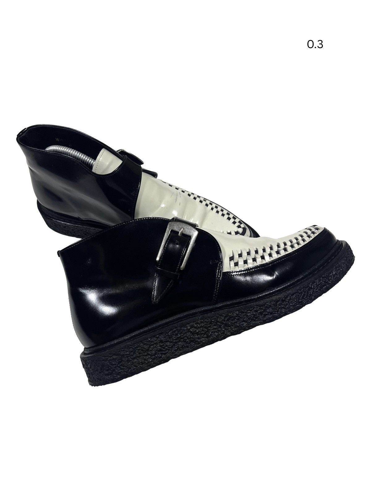 Hedi Slimane Saint Laurent Paris - Hedi Slimane FW14 Buckle Creepers Size US 7.5 / EU 40-41 - 5 Thumbnail