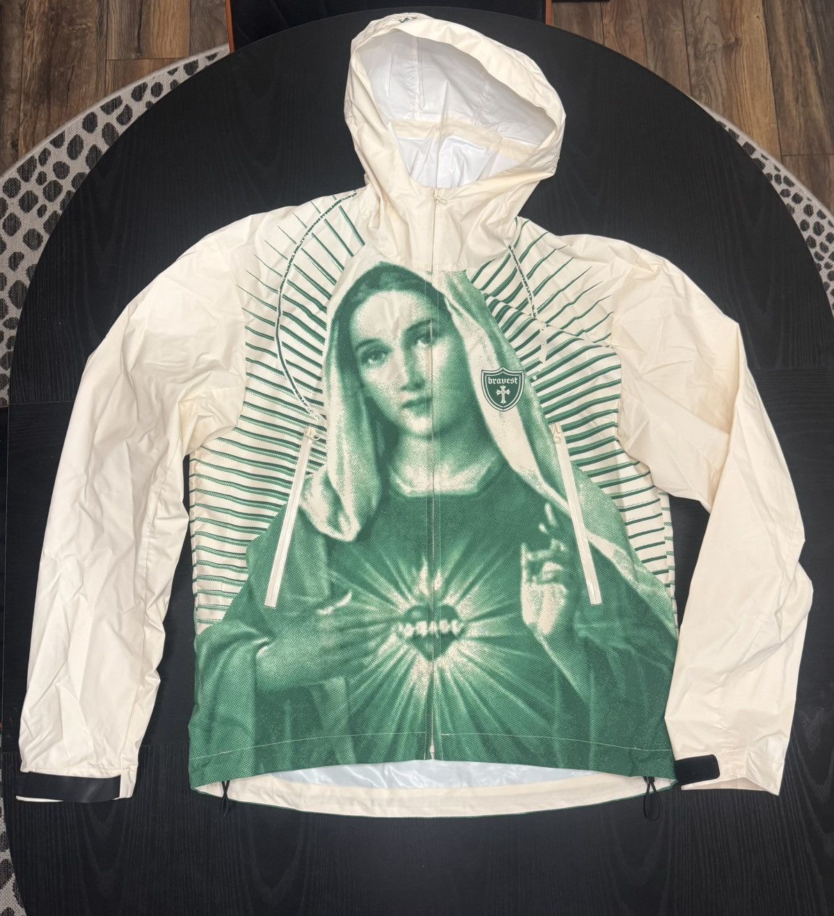 Bravest Studios Bravest Studios Cream Mary Shell Jacket Size US M / EU 48-50 / 2 - 1 Thumbnail