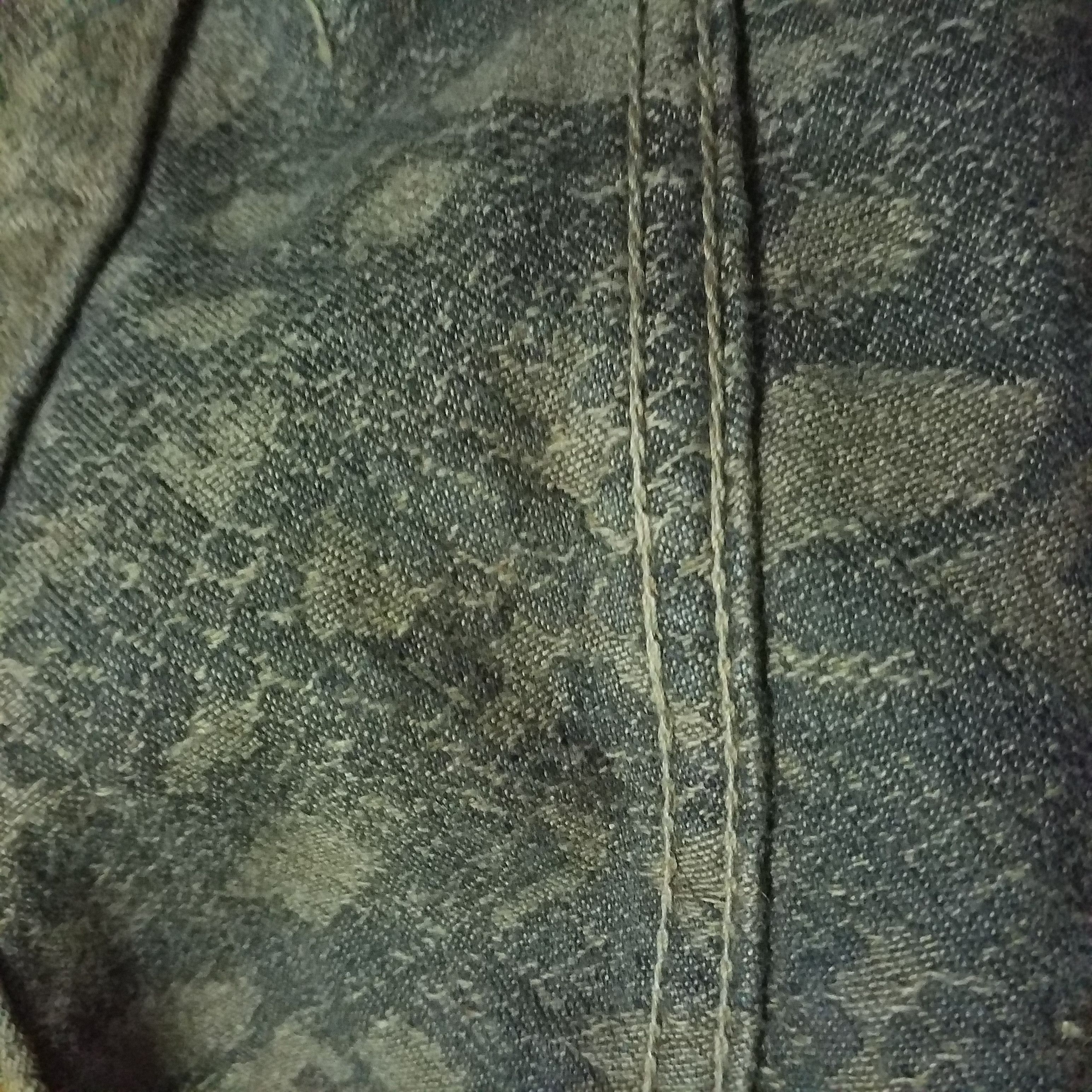 Japanese Brand ACOUSTIC JEANS SNAKE DESIGN KNITE NOT PRINT Size 38" / US 16 / IT 52 - 11 Thumbnail