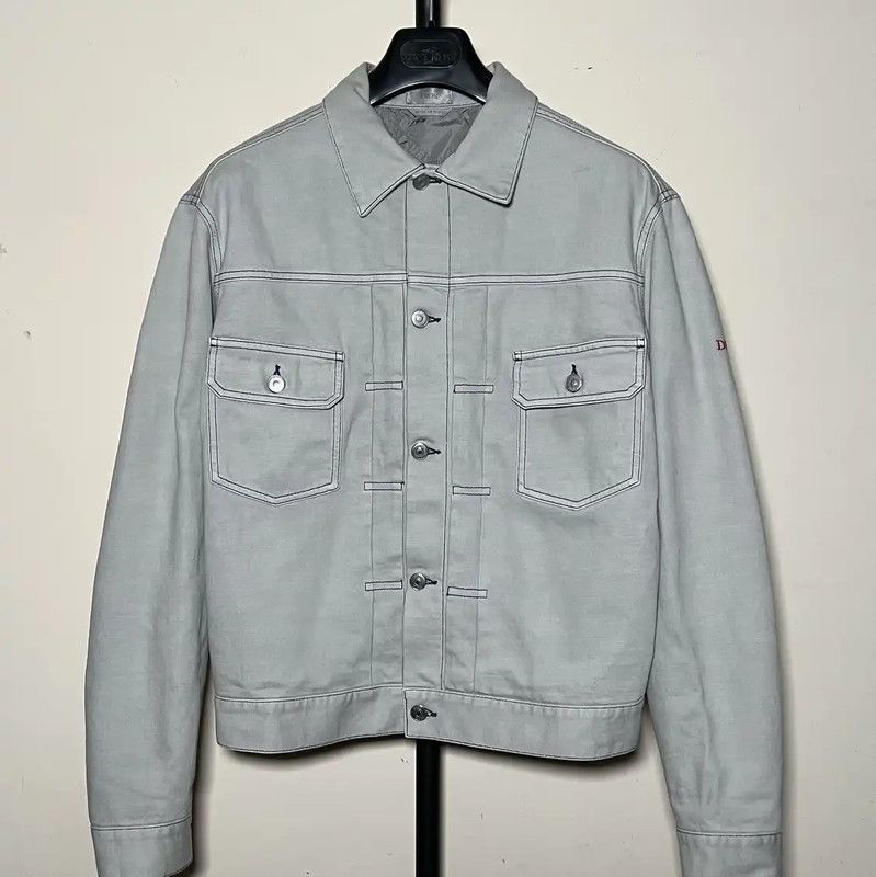 Dior Dior Men's Gray Cotton Jacket 0089 Size US M / EU 48-50 / 2 - 1 Thumbnail