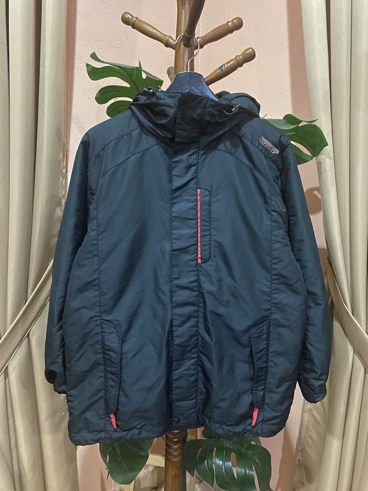 Kensho Abe Kensho Abe Sports Black Puffer Jacket Vintage Japanese Coat Size US S / EU 44-46 / 1 - 1 Thumbnail