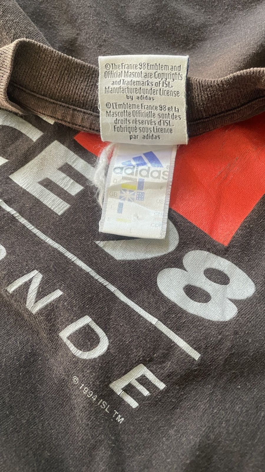 Adidas Vintage Adidas France 98 Size US L / EU 52-54 / 3 - 4 Thumbnail