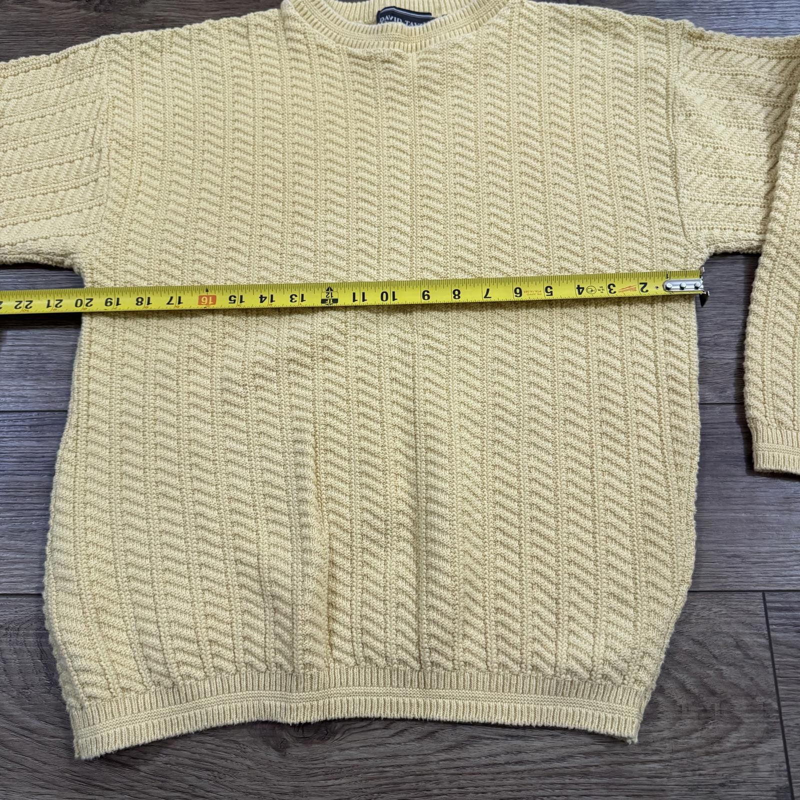 David Taylor Vintage 90s Knit Sweater David Taylor Size S Size US S / EU 44-46 / 1 - 5 Thumbnail