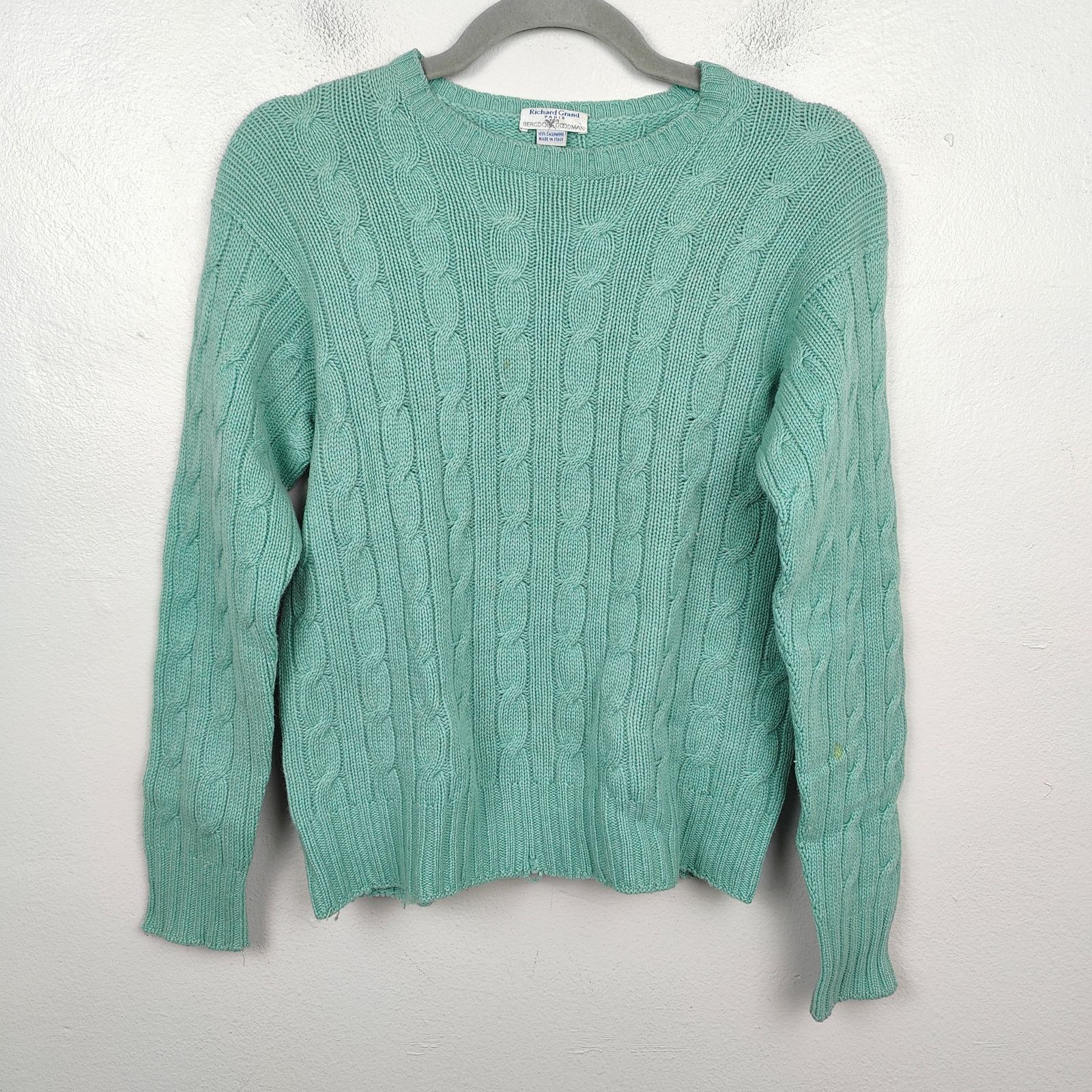 Other Vintage Richard Grand 100% Cashmere Sweater Womens Medium Size M / US 6-8 / IT 42-44 - 1 Thumbnail