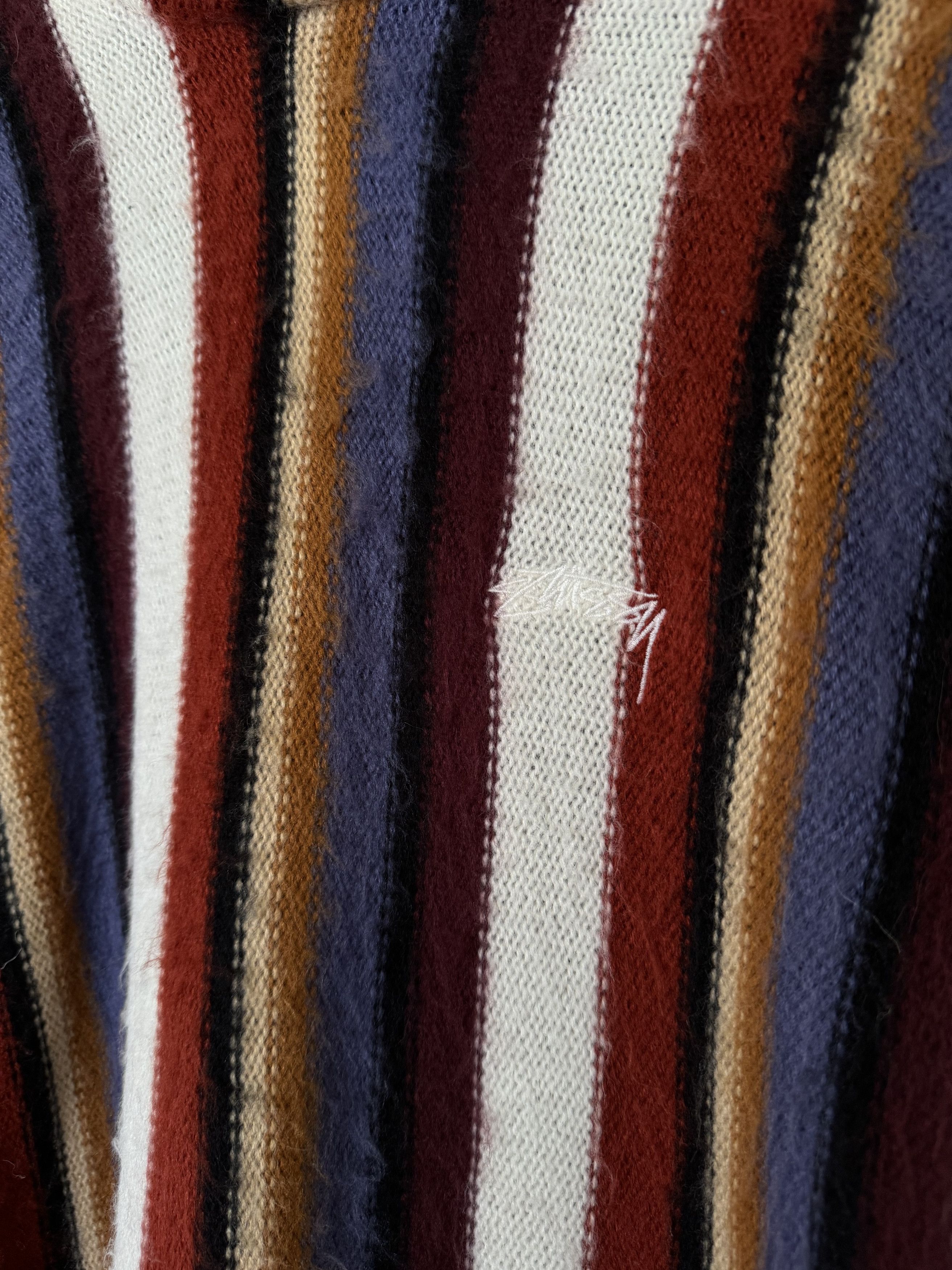 Stussy Stussy Striped Crewneck Size US XL / EU 56 / 4 - 4 Thumbnail