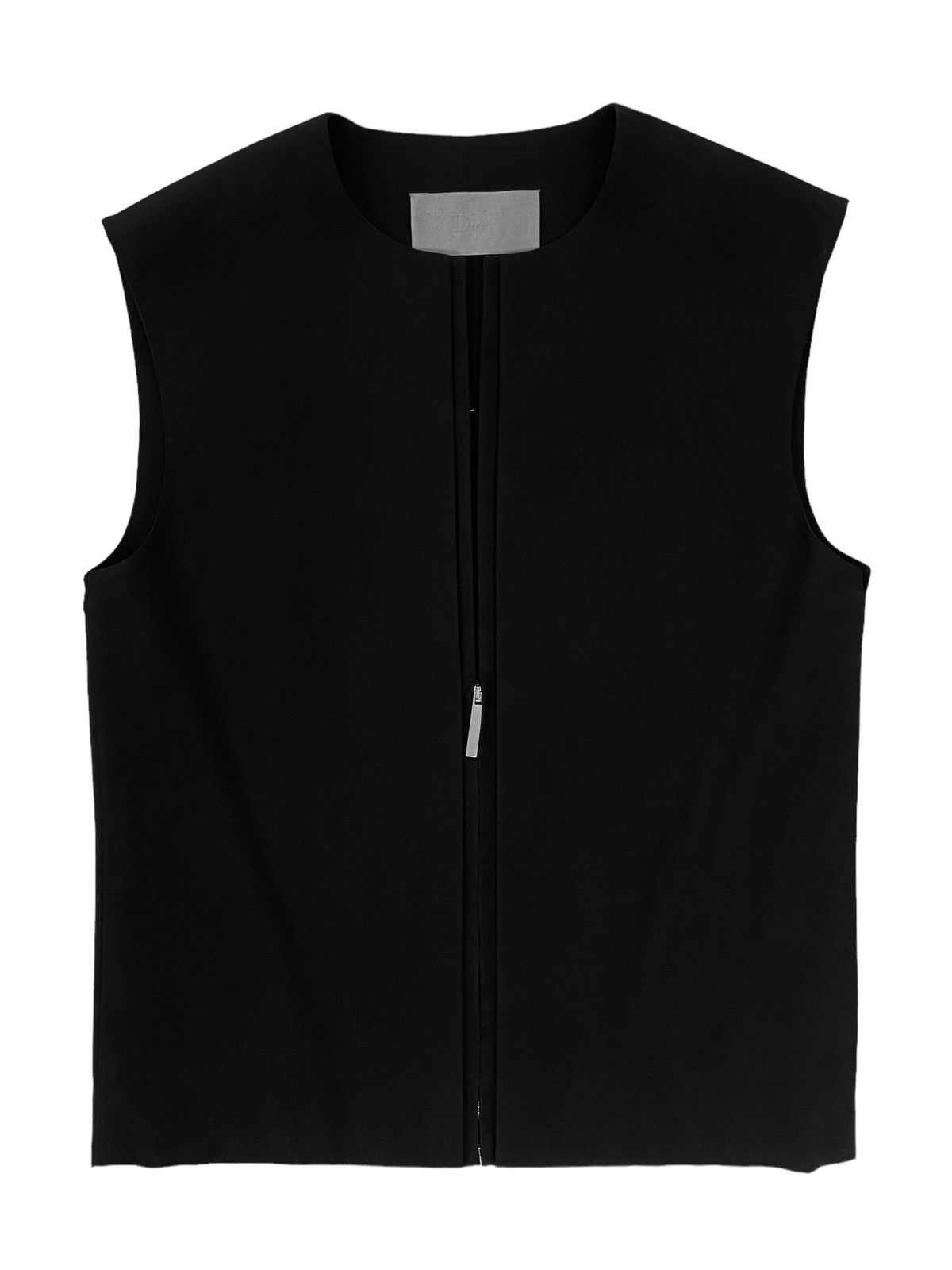 Dior × Hedi Slimane S/S 2002 Sample Half Zip Vest (SS02, Archive, Homme) Size US M / EU 48-50 / 2 - 1 Thumbnail