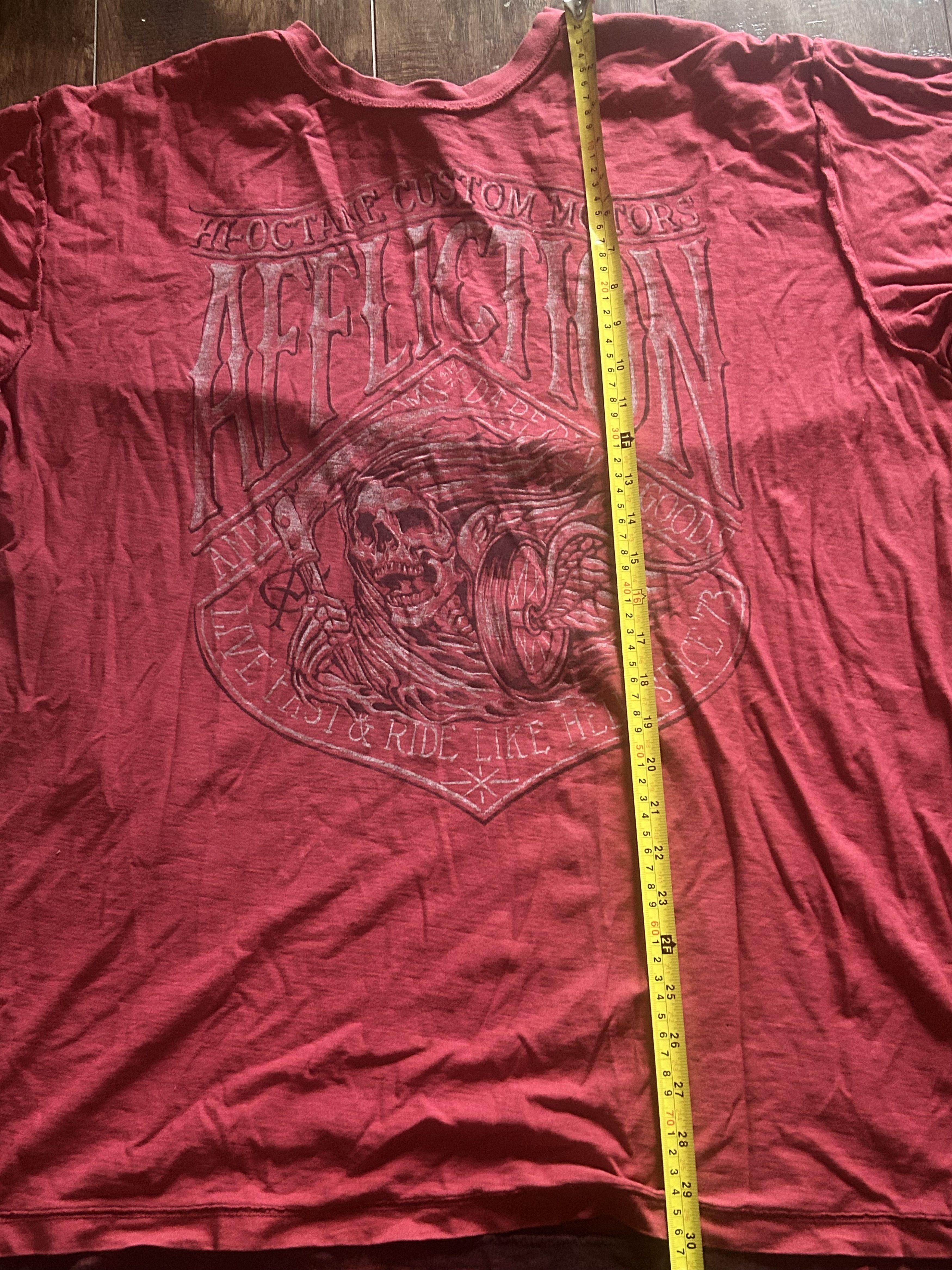 Affliction Vintage reversible Affliction tshirt Size US XXL / EU 58 / 5 - 2 Thumbnail