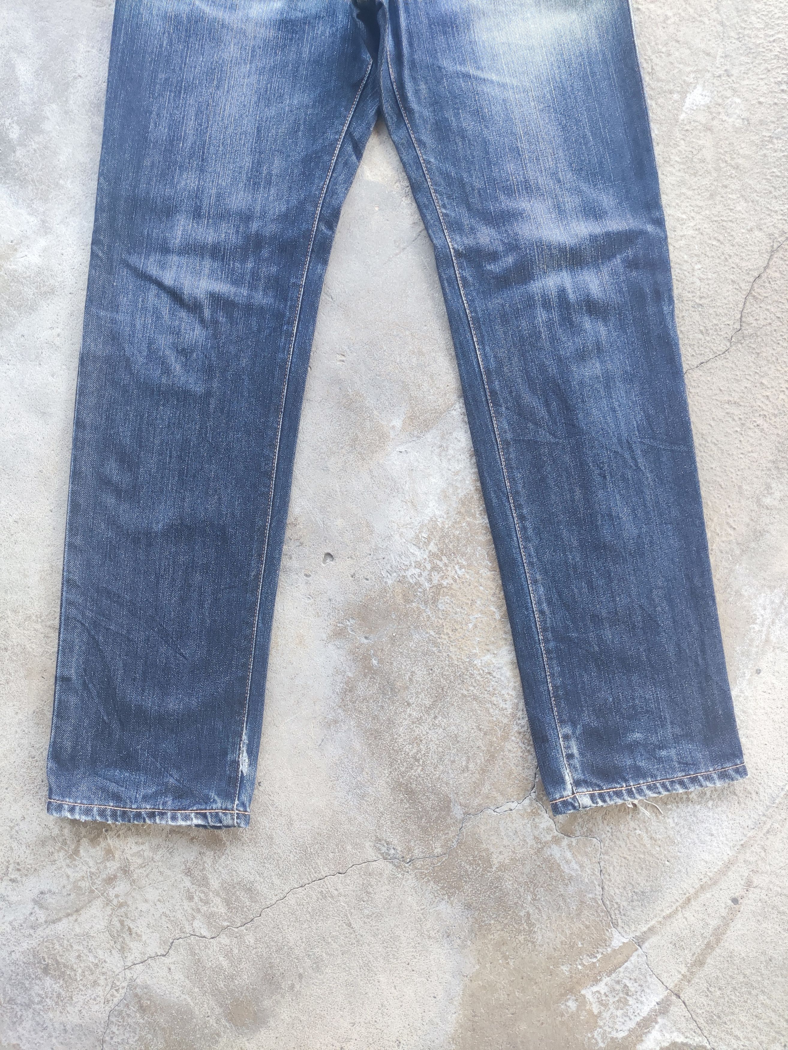 Edwin Vintage Edwin Brand Distressed Faded Denim Pants Size US 31 - 4 Thumbnail