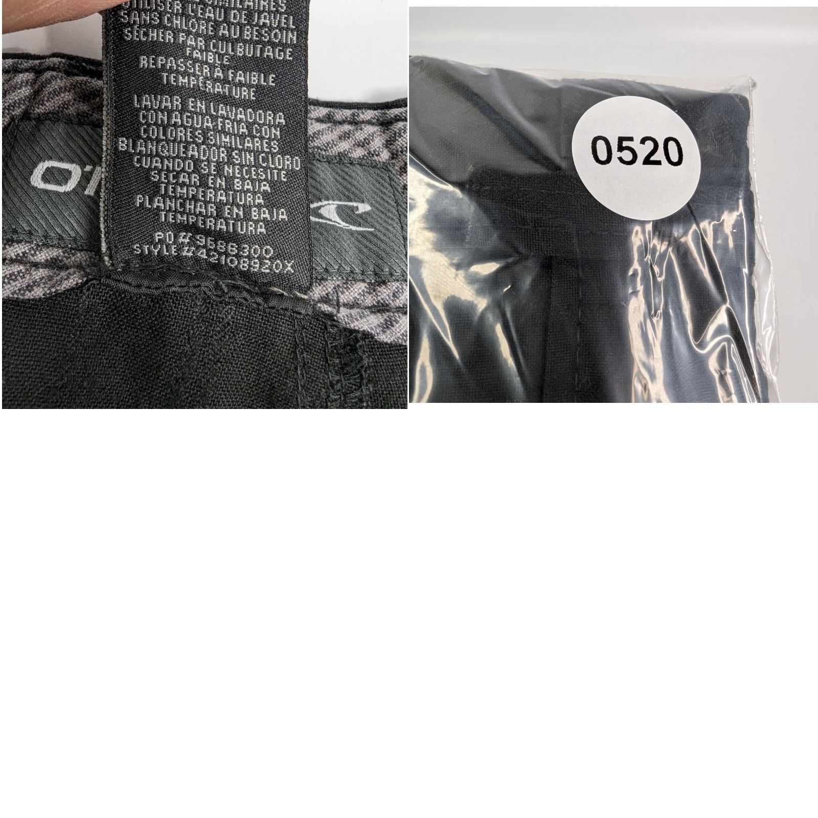 O'Neill O'Neill Black Pinstripe Shorts Pockets Flat Front Casual Men's Size 40 Size US 40 / EU 56 - 8 Thumbnail