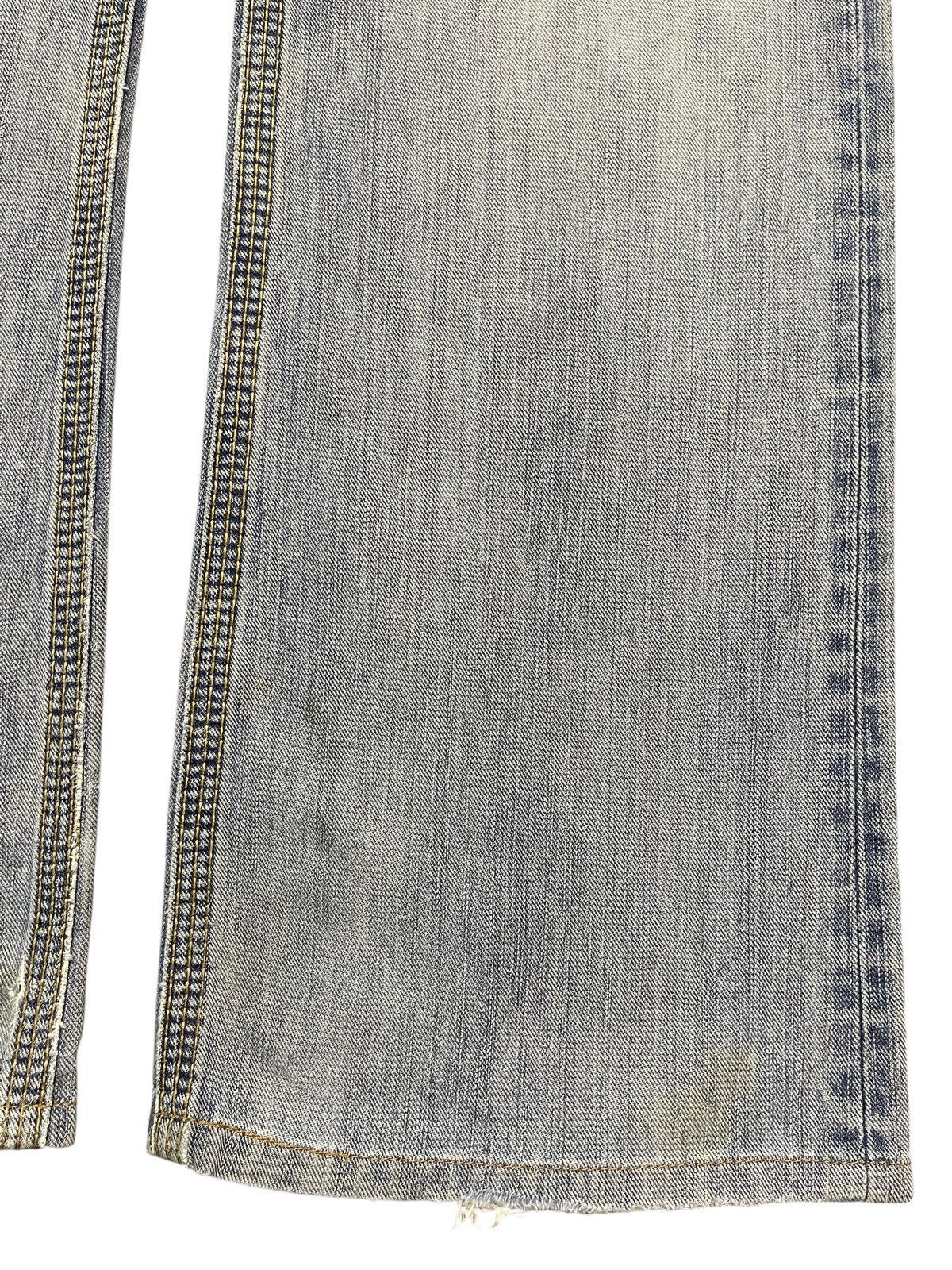 Edwin Edwin XV Exclusive Buckle Light Faded Wash Baggy Wide Leg Size US 33 - 8 Thumbnail