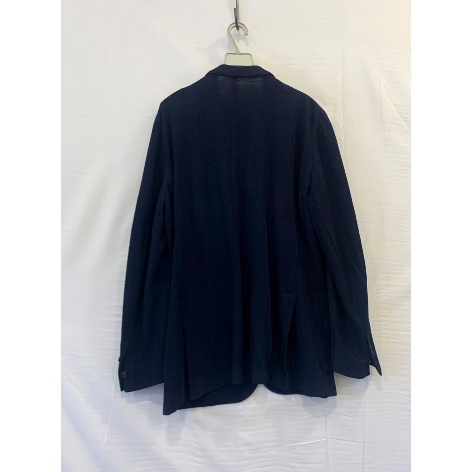 Boglioli Boglioli Milano K-Jacket Blazer Navy Blue Cotton 46R / L Men’s Blue Unstructured Soft Tailoring, Italy Size 42R - 2 Thumbnail