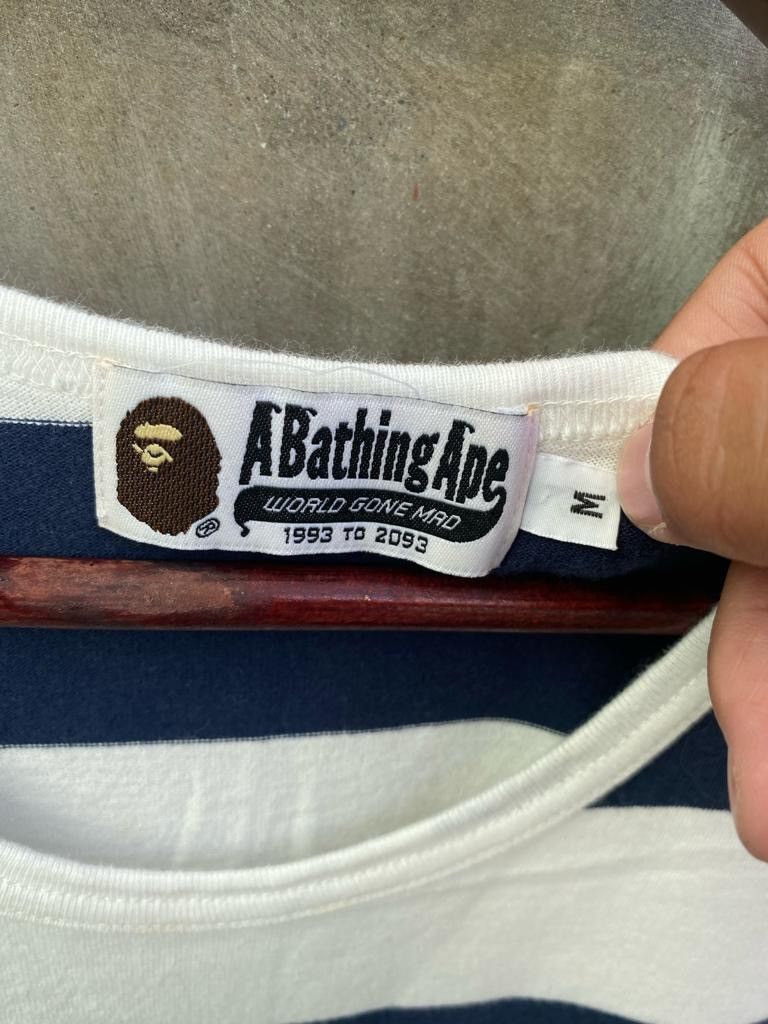 Bape Striped Tank Top Size US M / EU 48-50 / 2 - 8 Thumbnail
