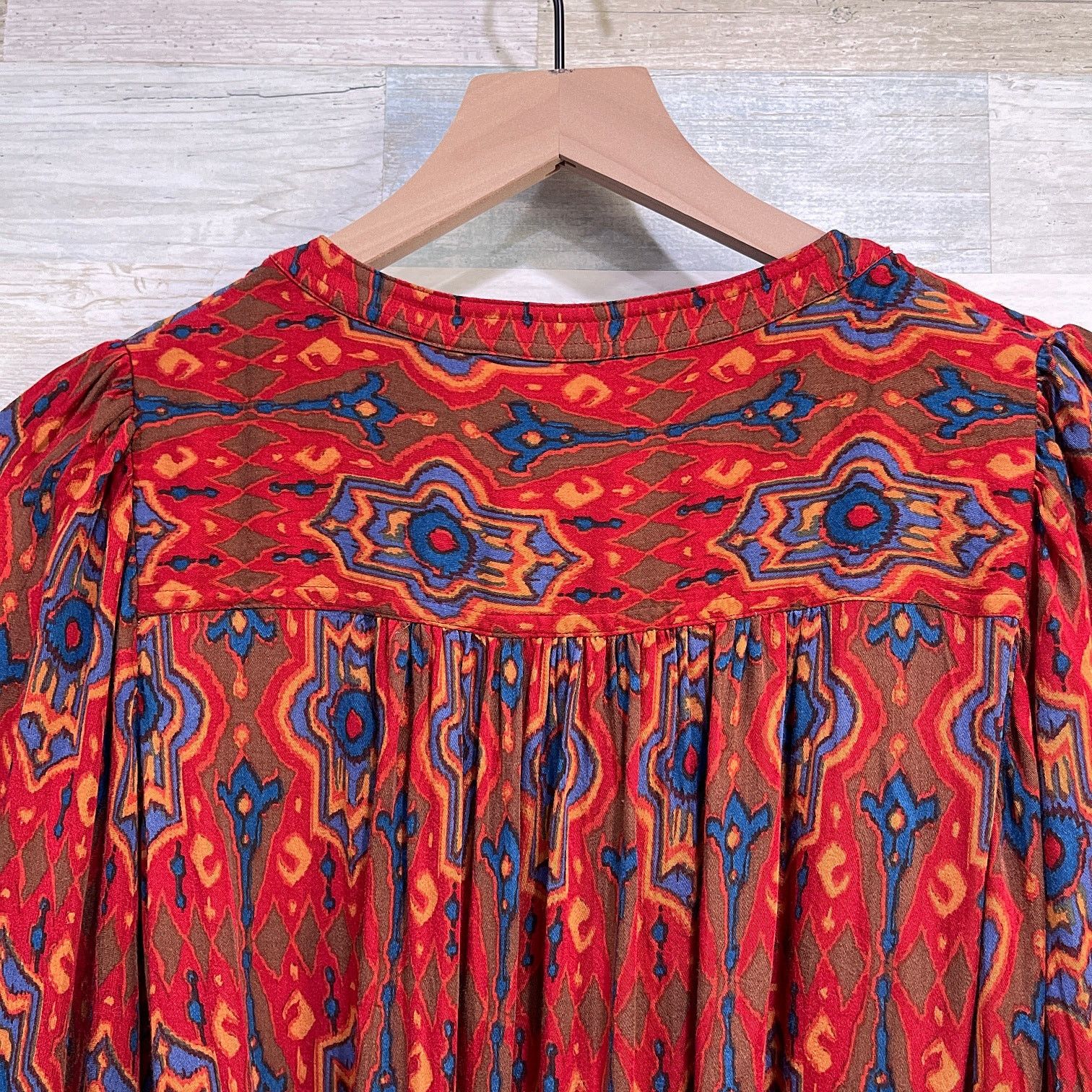 Anthropologie TINY Anthropologie Rosemary Tunic Dress Red Womens XS Size XS / US 0-2 / IT 36-38 - 5 Thumbnail