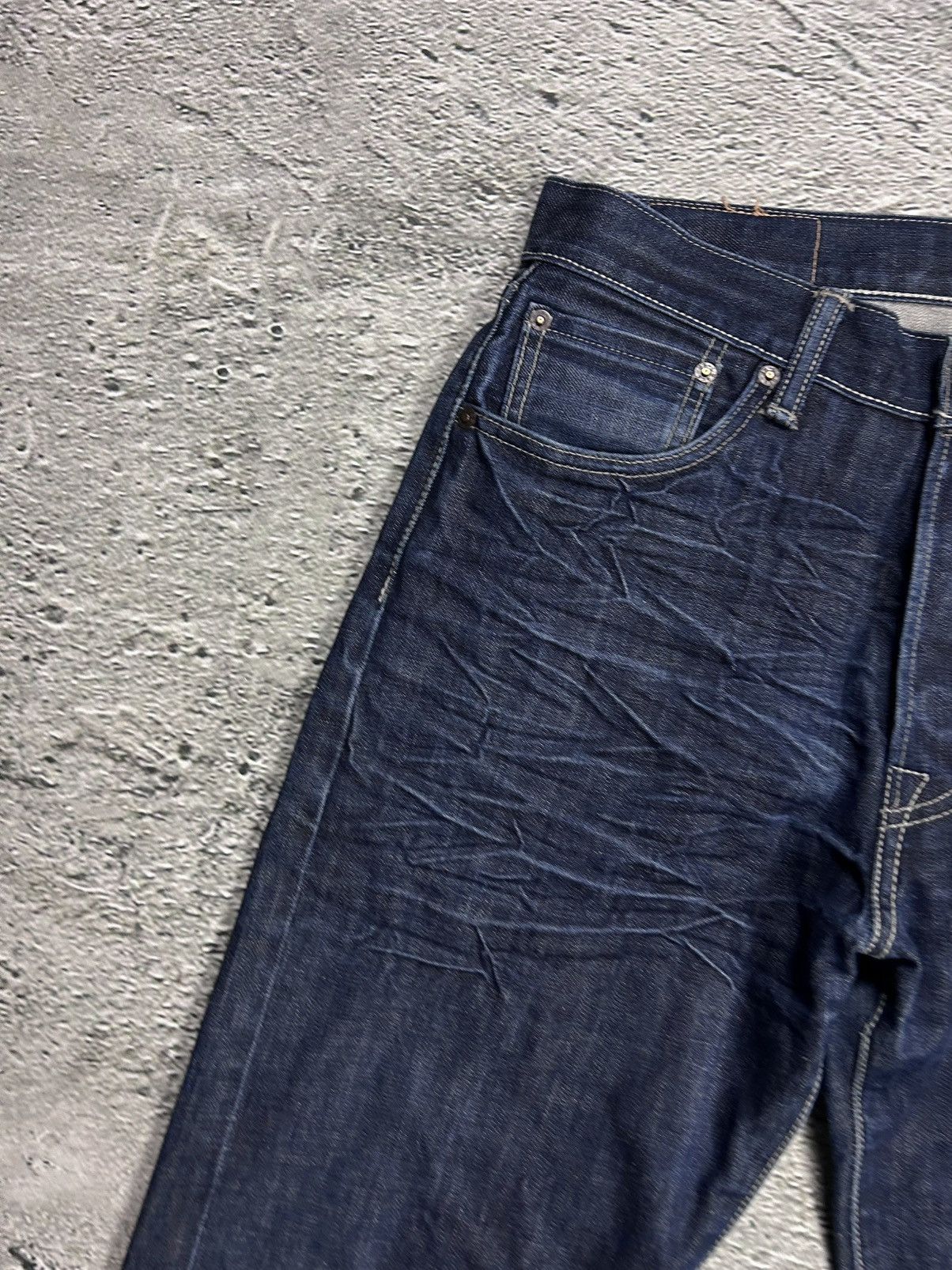 Levi's × Vintage Levi’s 501 vintage navy blue jeans denim pants Size US 33 - 7 Thumbnail