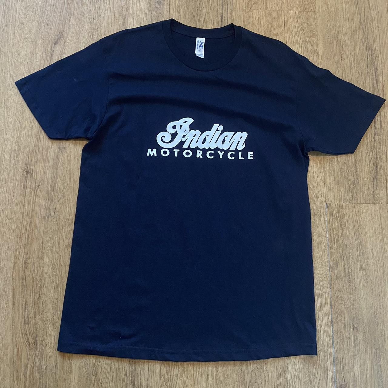 Other Navy blue Indian Motorcycle T-shirt #motorcycle Size US L / EU 52-54 / 3 - 1 Thumbnail