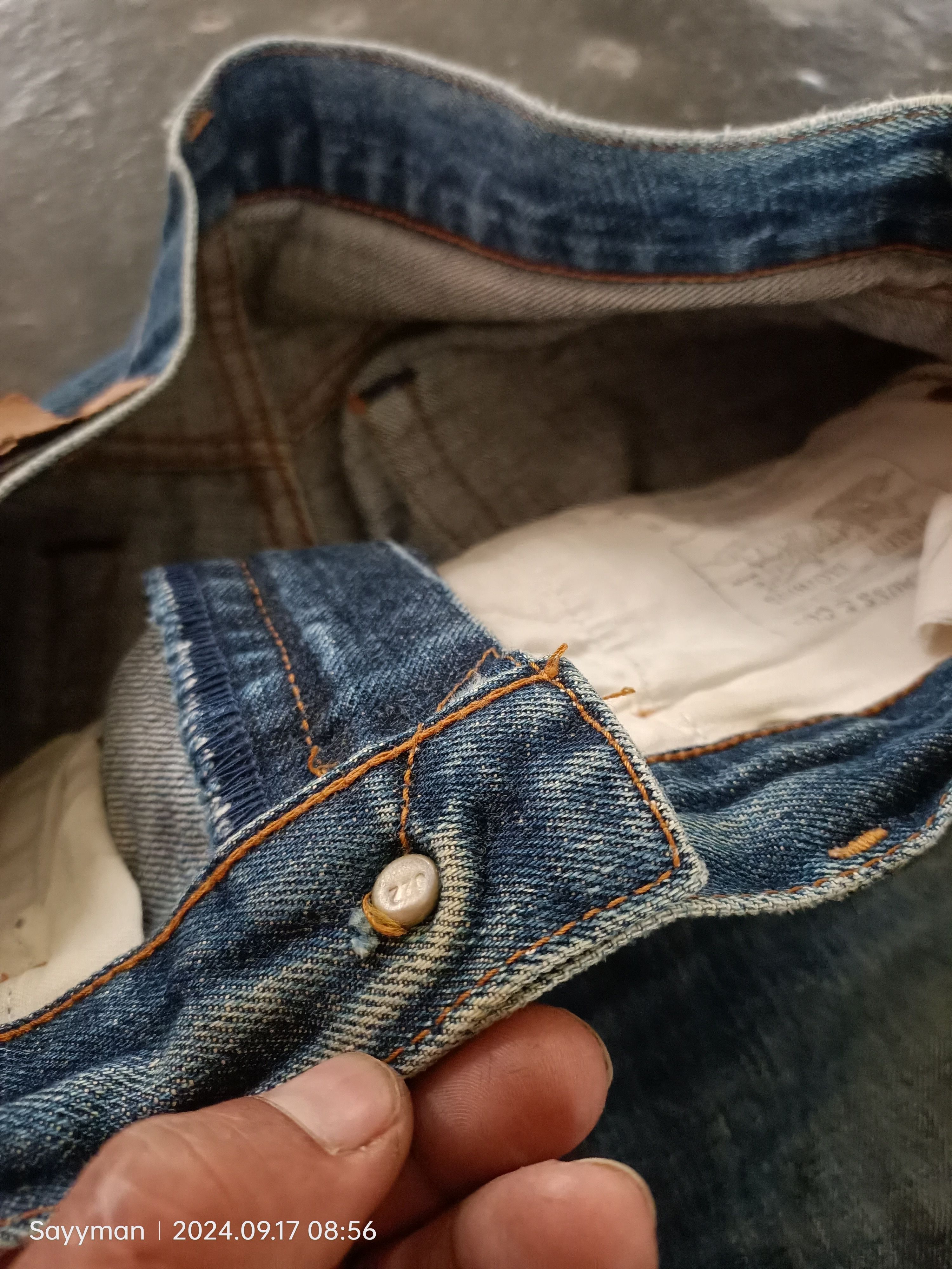 Levi's × Vintage Vintage Levi's 502 Big E Japan Jeans Size 32x31 Size US 32 / EU 48 - 4 Thumbnail