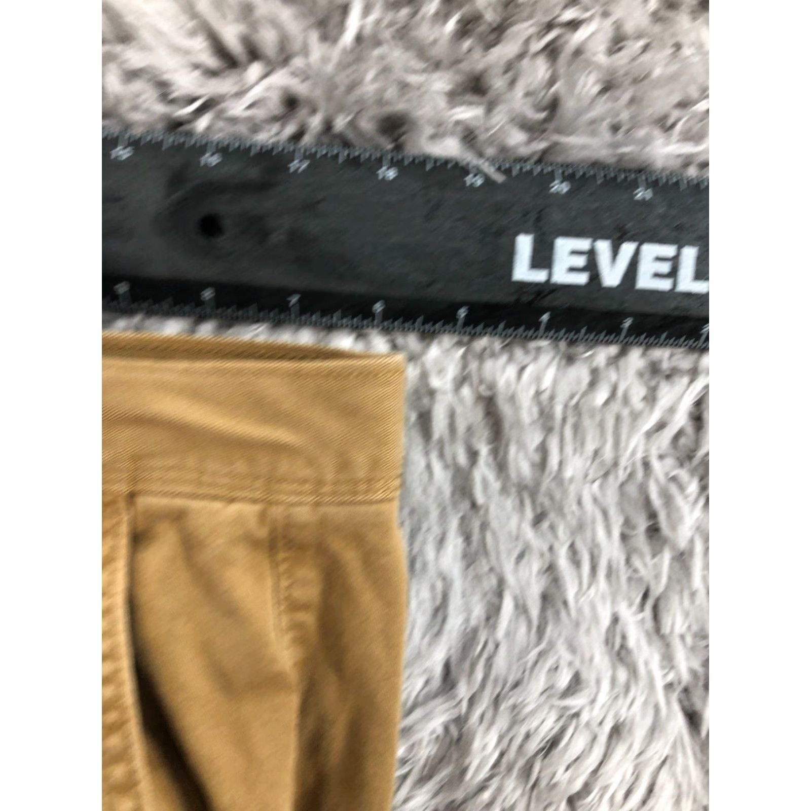 Denizen Denizen Urban Pipeline Chino Pants Slim Straight 34x32 Beige Cargo Pocket Logo Men Regular 34 Inseam Pants Size US 34 / EU 50 - 2 Thumbnail