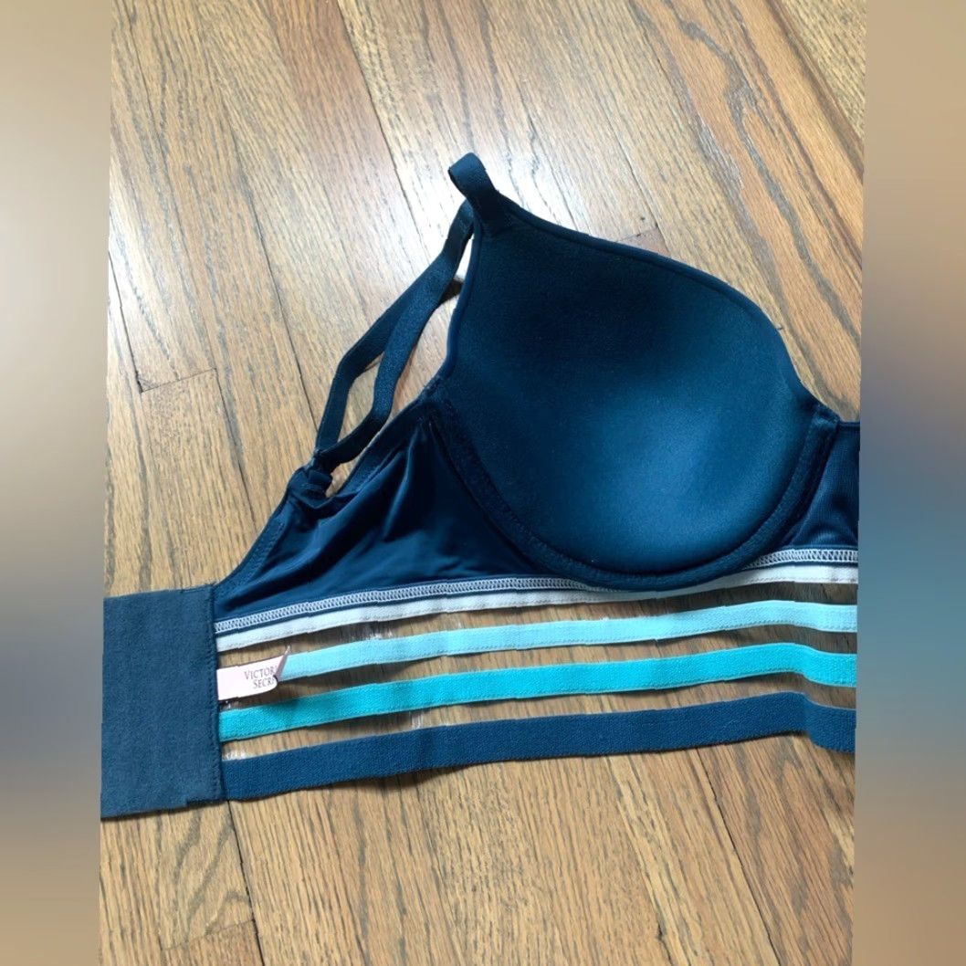 Victoria's Secret Victoria's Secret Bras Blue 32DD Push Up Bra Women Regular - Blue Victoria's Secret Bra 32DD Women Push Up Blue Size ONE SIZE - 5 Thumbnail