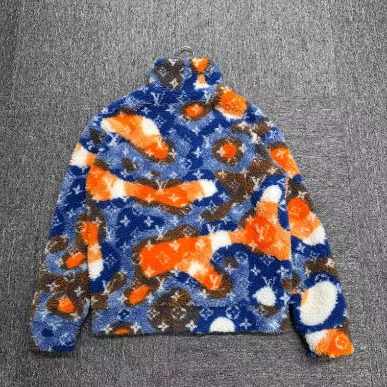 Louis Vuitton Louis Vuitton Tie-dyed teddy jacket 2501-Nextarrow Size US M / EU 48-50 / 2 - 3 Thumbnail