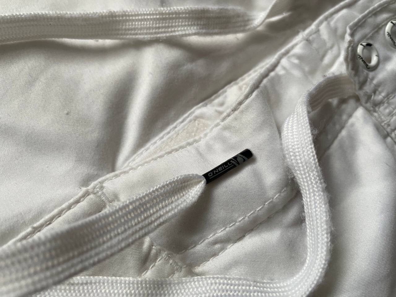 O'Neill Vintage 90s O’Neill Nylon White Cargo Baggy Shorts Y2K Rare Size US 32 / EU 48 - 8 Thumbnail