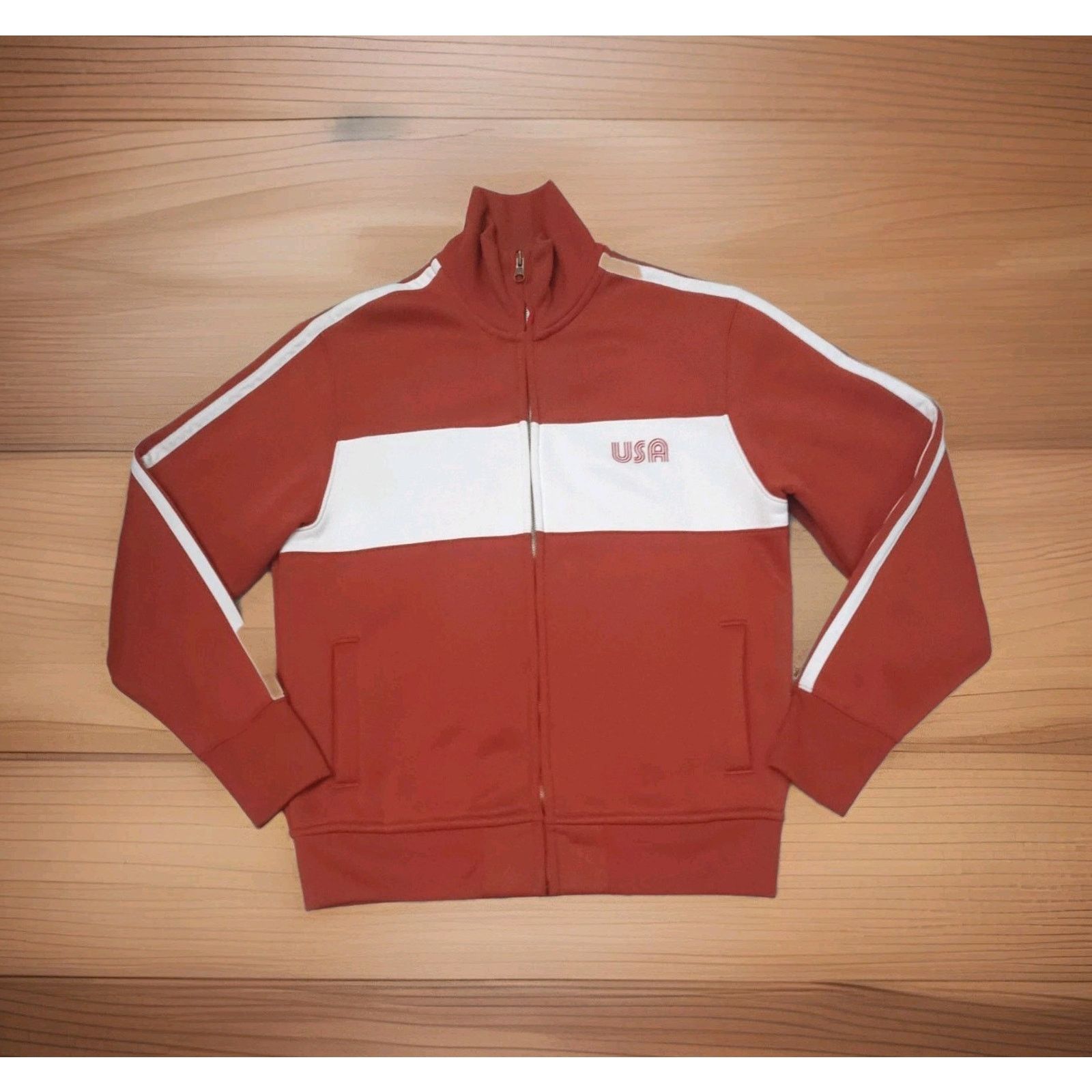 Polo Ralph Lauren Polo Jeans Tracksuit Jacket Colorblock Zip Up Size M Size US M / EU 48-50 / 2 - 1 Thumbnail
