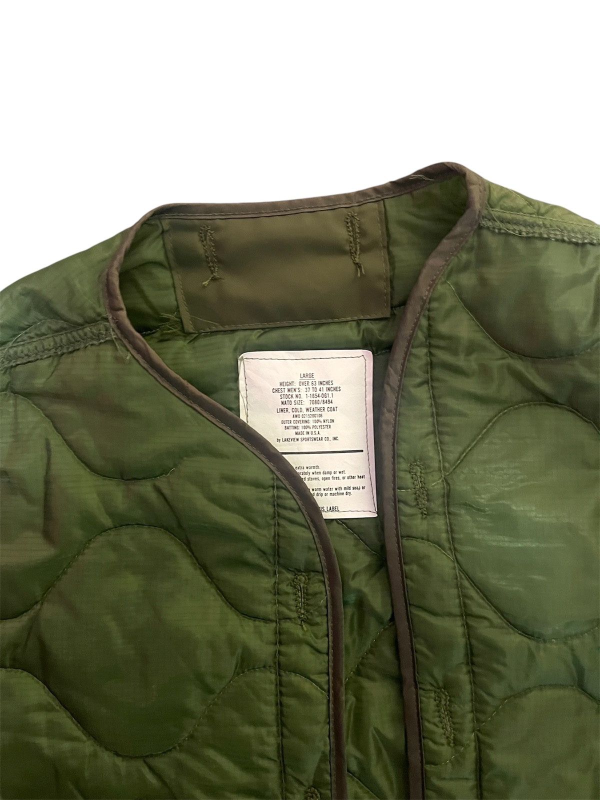 Vintage Vintage Military Liner Size US L / EU 52-54 / 3 - 3 Thumbnail
