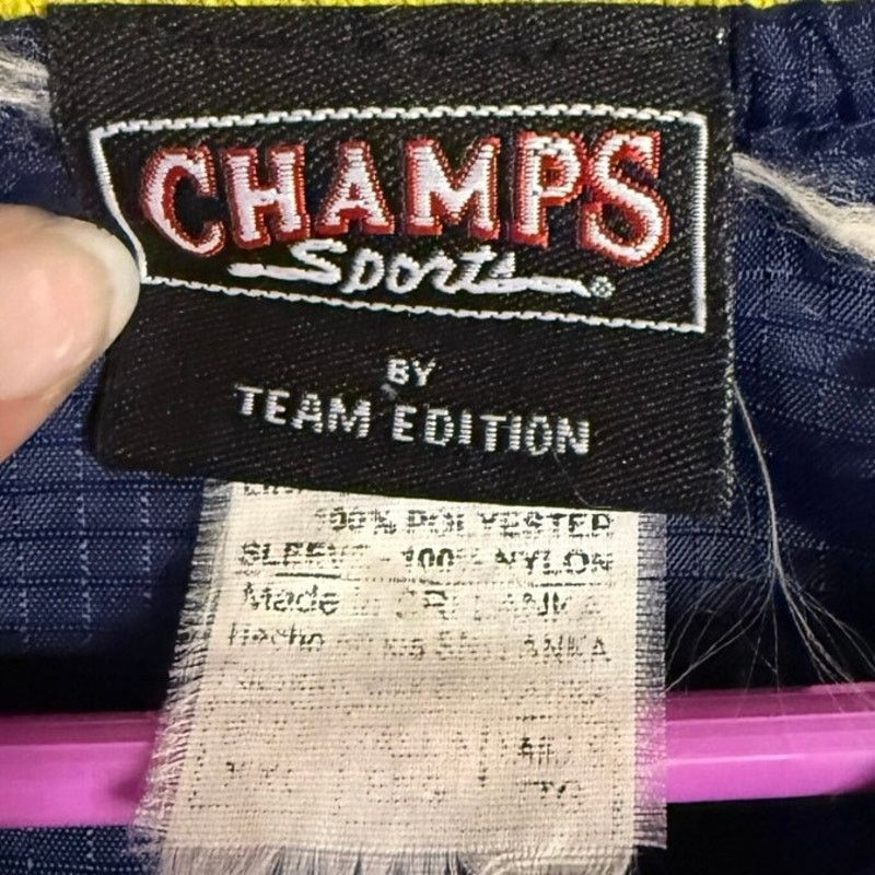Champs Sport Vintage Michigan Windbreaker Zip-Up Jacket Size US XXL / EU 58 / 5 - 5 Thumbnail