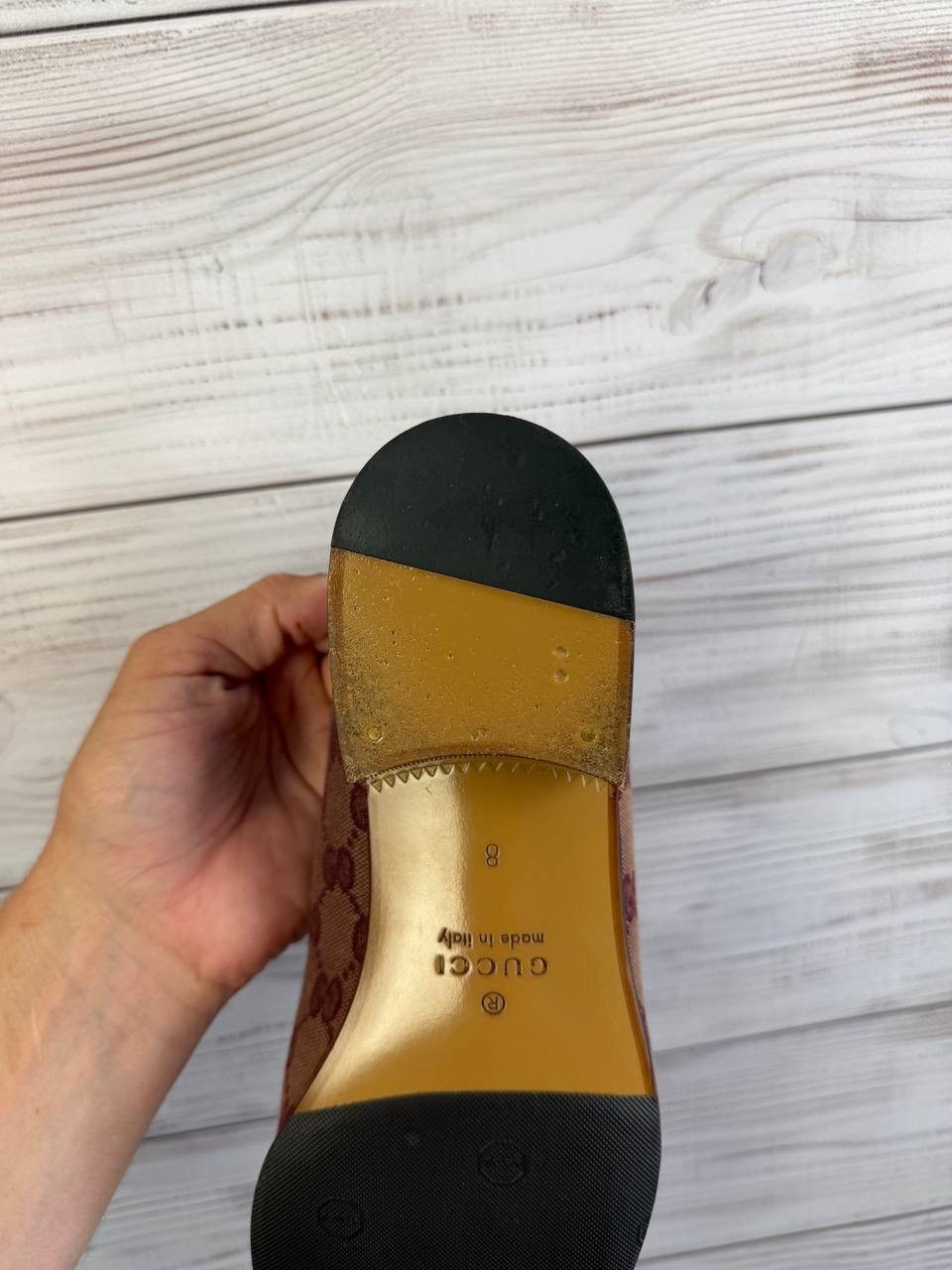 Gucci Gucci Monogram GG Loafers Size US 8 / EU 41 - 9 Thumbnail
