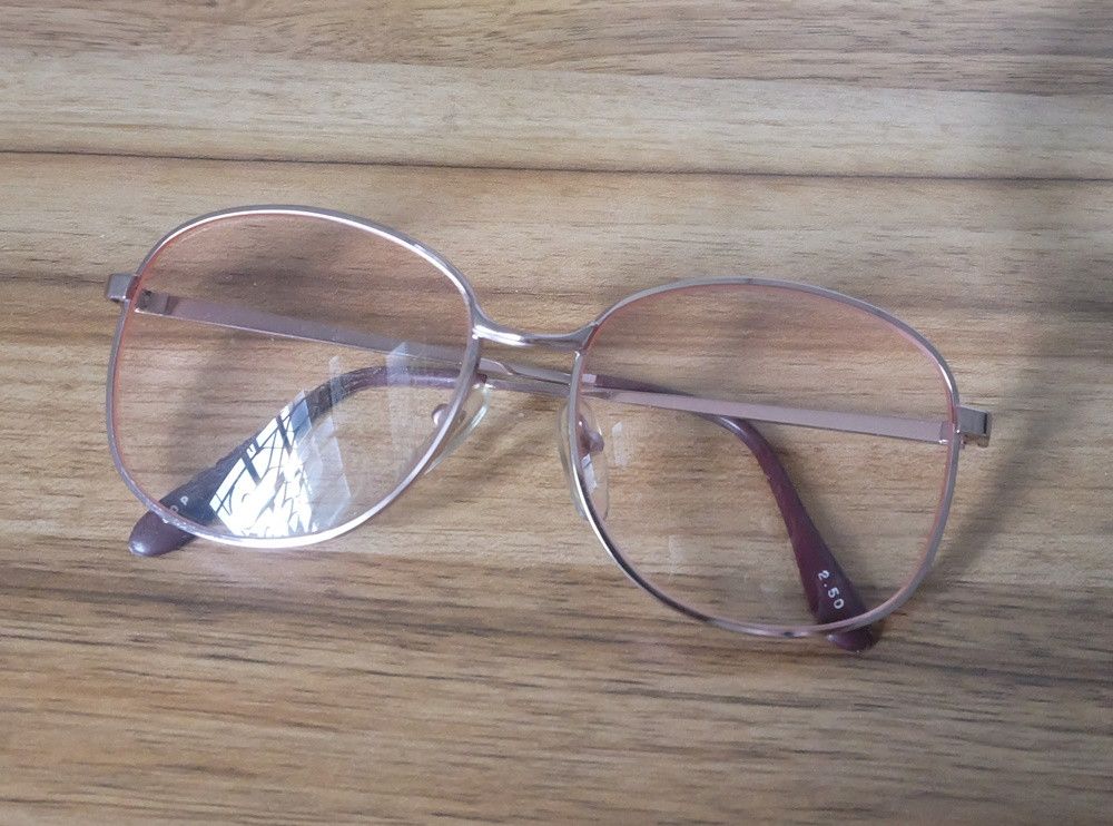 Japanese Brand Rose Gold Glasses Size ONE SIZE - 1 Thumbnail