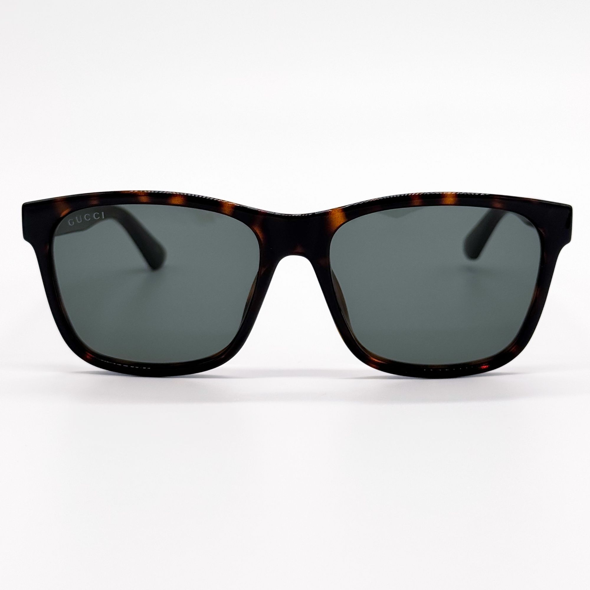Gucci NEW GG0746S 003 UNISEX DARK GREEN HAVANA SUNGLASSES GUCCI Size ONE SIZE - 4 Thumbnail