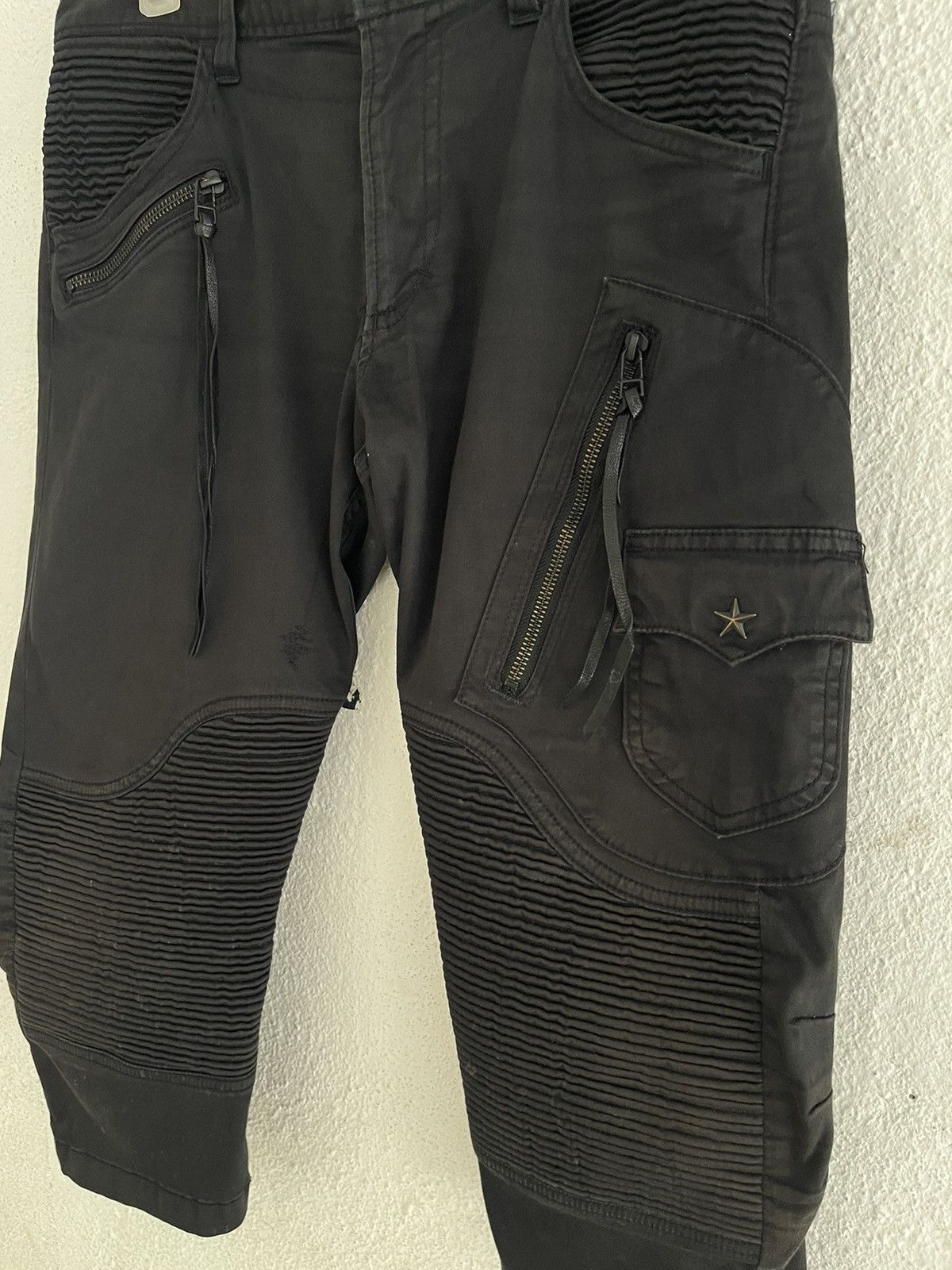 Obelisk Obelisk Biker Cargo Pants Size US 33 - 3 Thumbnail