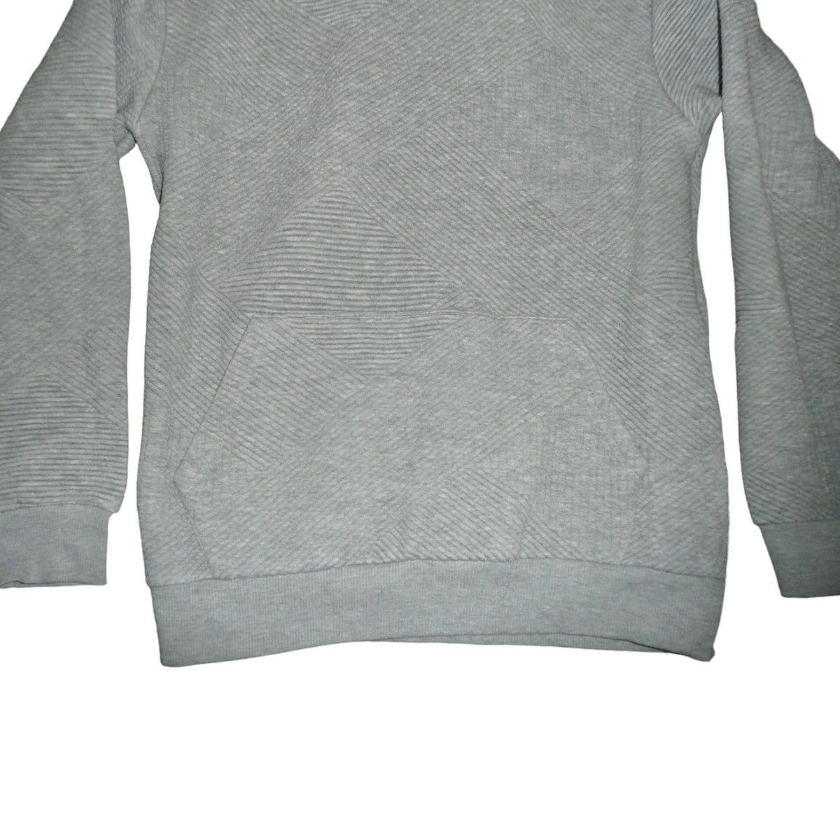 Zara Zara Textured Hoodie • Gray • Large Size US L / EU 52-54 / 3 - 4 Thumbnail