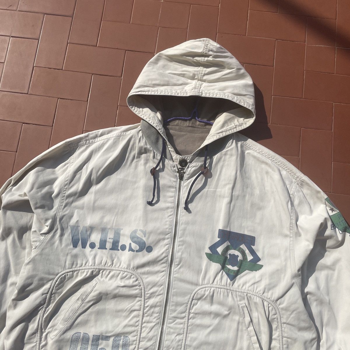 Vintage RARE VINTAGE 70s CHEVROLET 958 W.H.S OVERSIZE JACKET SIZE L Size US L / EU 52-54 / 3 - 4 Thumbnail