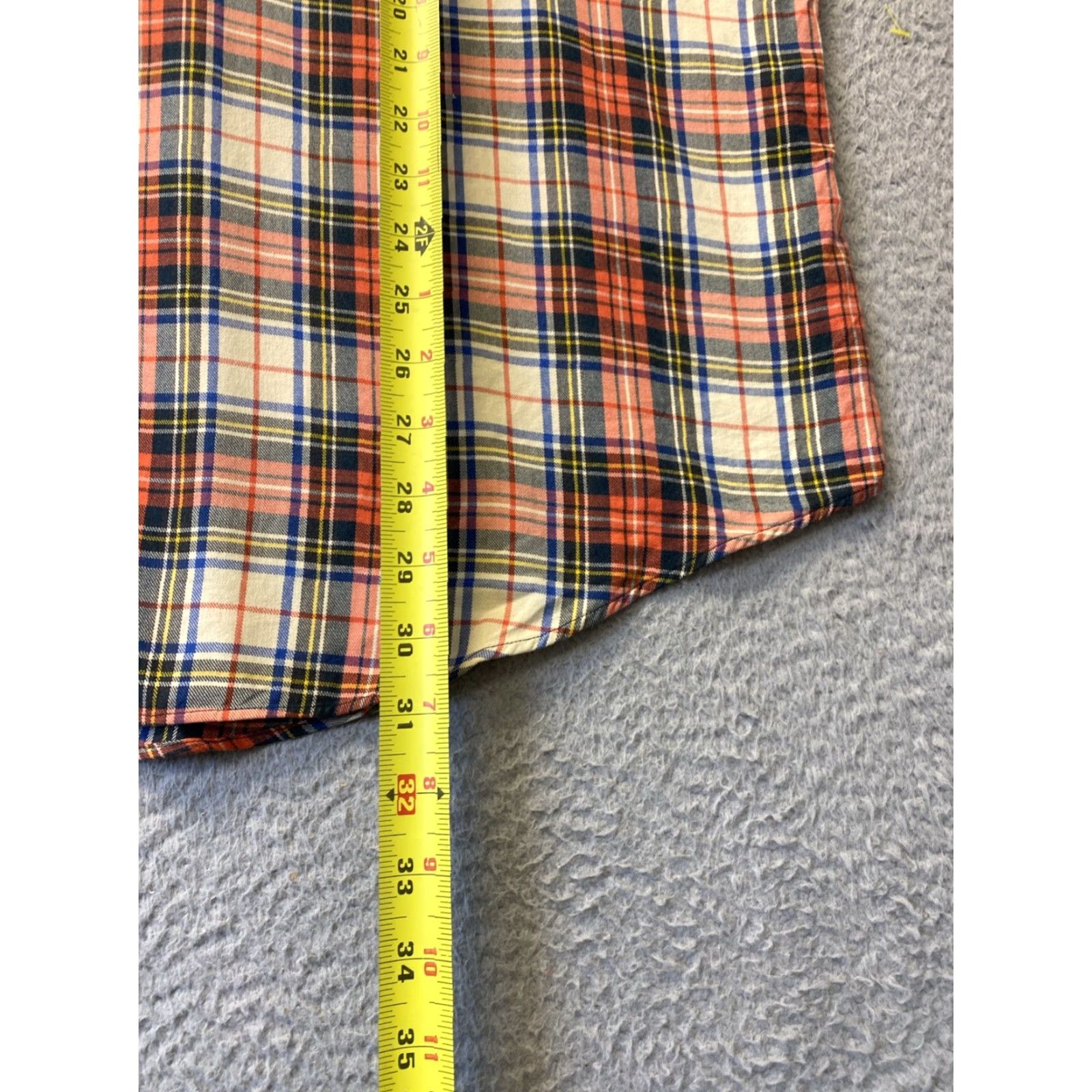 Polo Ralph Lauren VINTAGE Polo Ralph Lauren Shirt Mens 2XL Short Sleeve Red Plaid Button Up Casual Business Travel Size US XXL / EU 58 / 5 - 6 Thumbnail