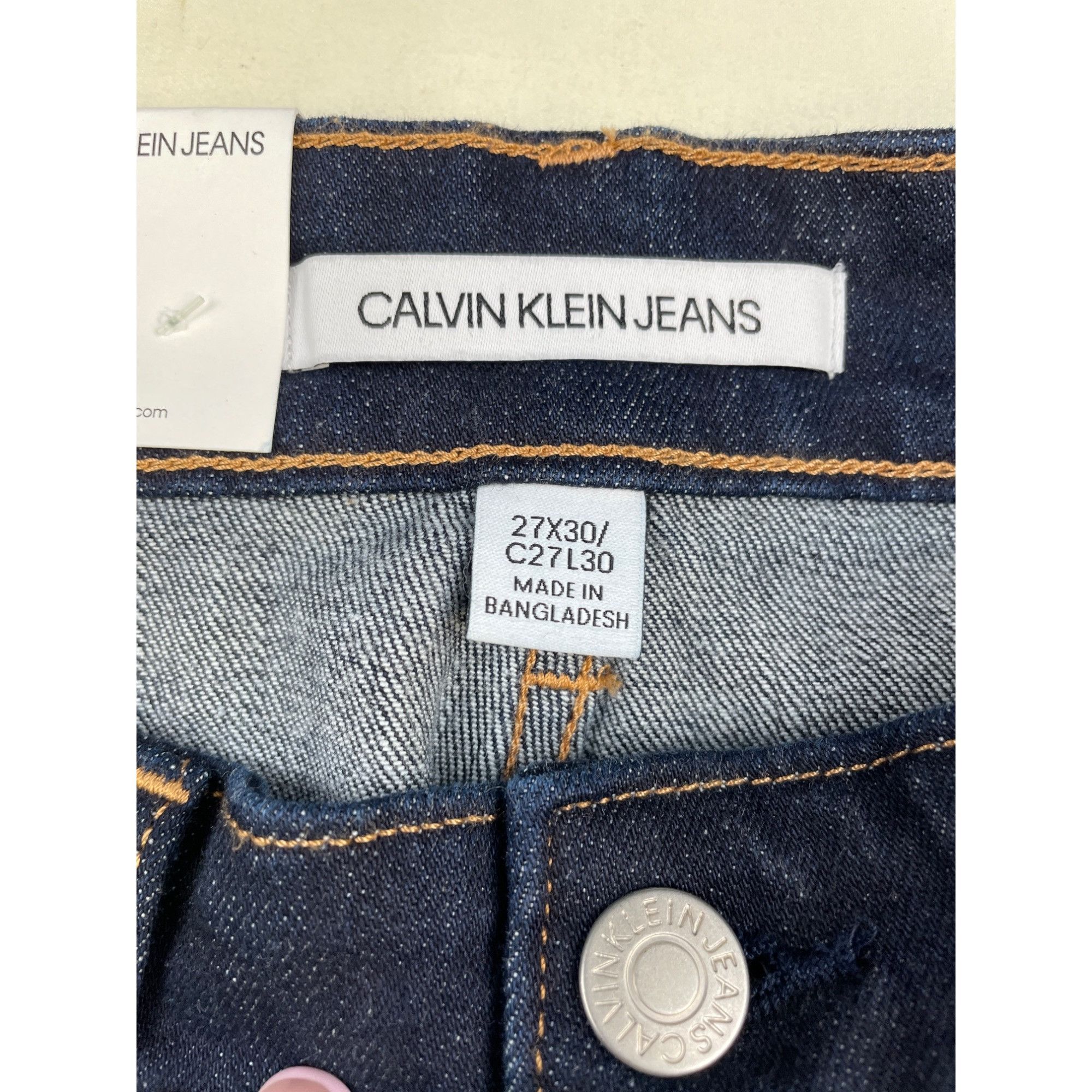 Calvin Klein Calvin Klein Women's Blue High Rise Boot Jeans Size 27X30 SK Size 27" / US 4 / IT 40 - 4 Thumbnail