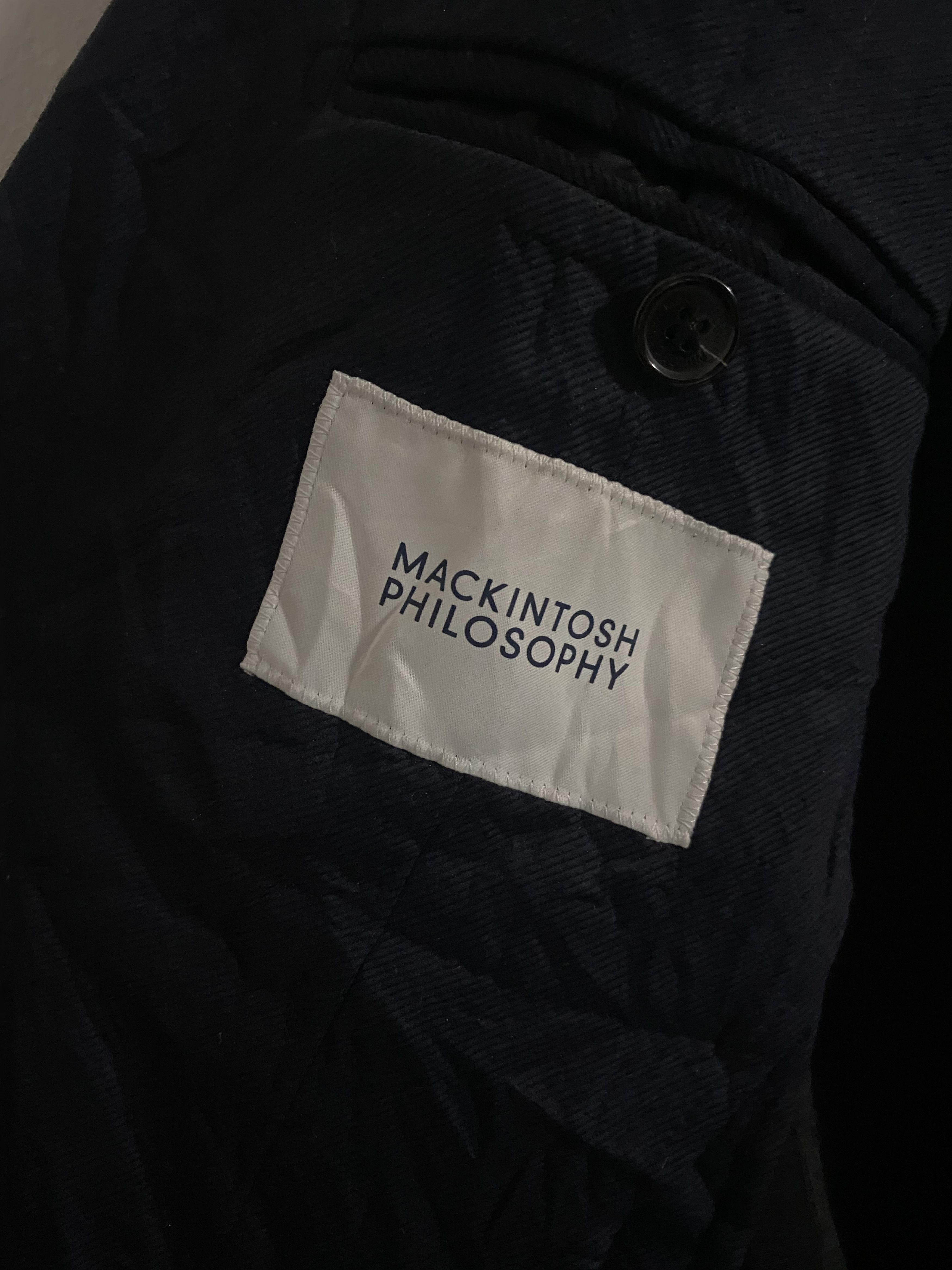 Mackintosh Mackintosh Philosophy Plain Coat Blazer Size 40R - 6 Thumbnail