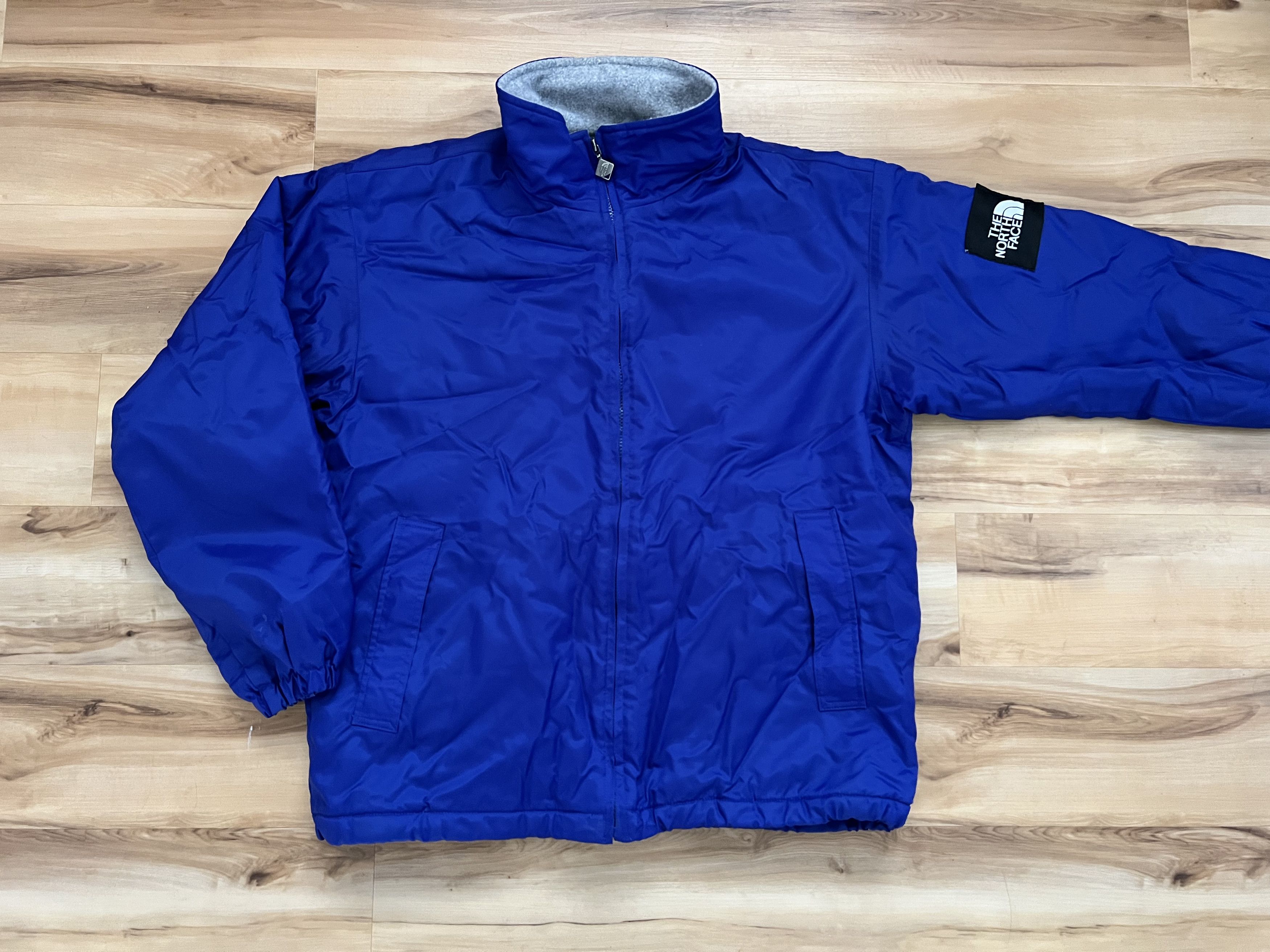 The North Face Vintage The North Face Fleece Lined Windbreaker Jacket Japan Size US M / EU 48-50 / 2 - 1 Thumbnail