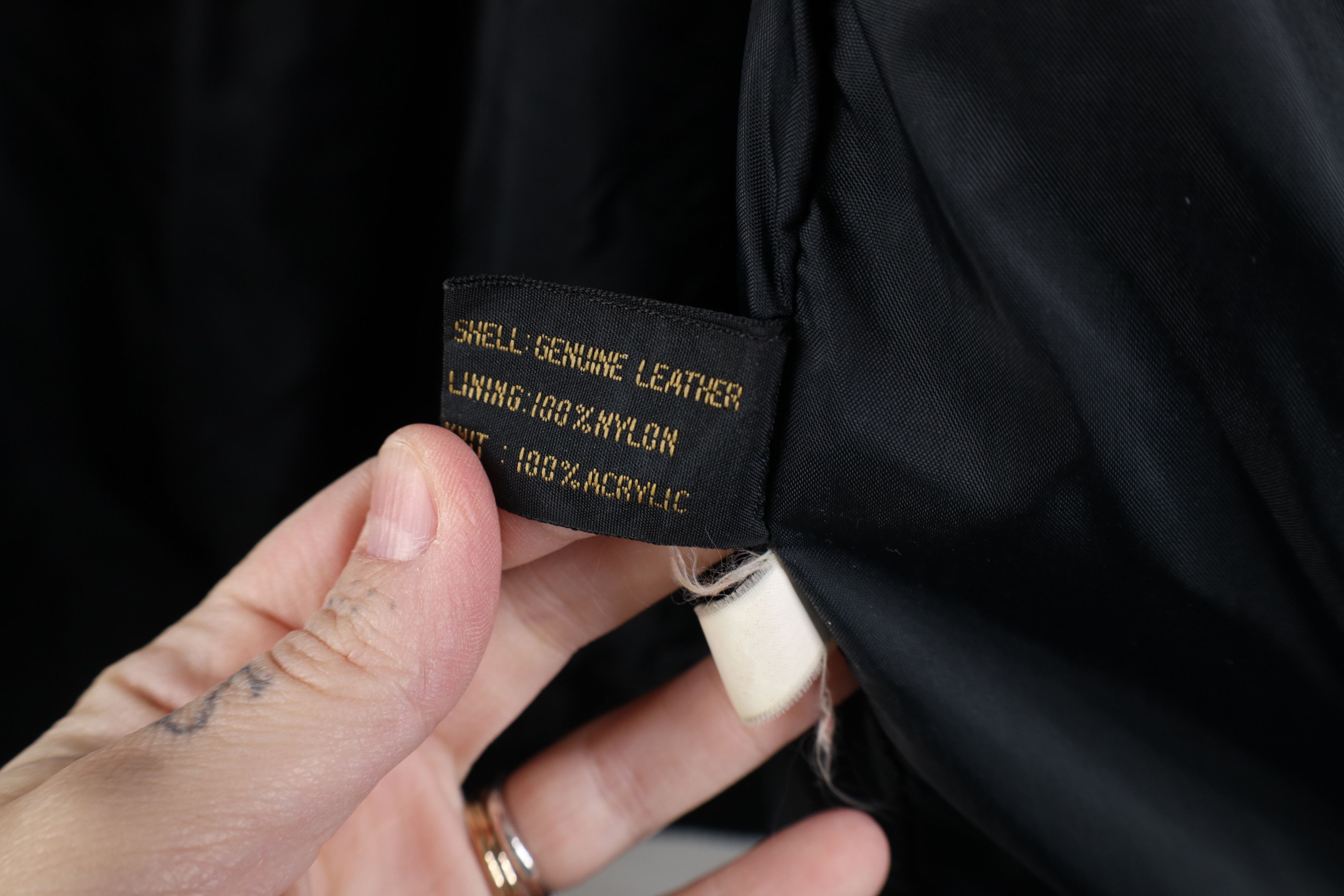 Vintage Vintage 80s 90s Cooper Cafe Racer Bomber Jacket Black Size US XXL / EU 58 / 5 - 12 Thumbnail