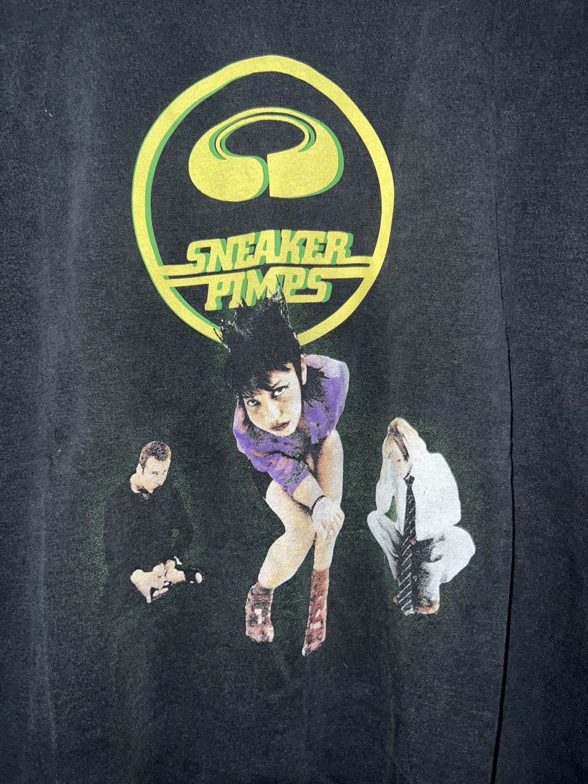 Band Tees Sneaker pimps bootleg T Shirt Tour 97 Trip Hop Faded Vintage Size US XL / EU 56 / 4 - 3 Thumbnail