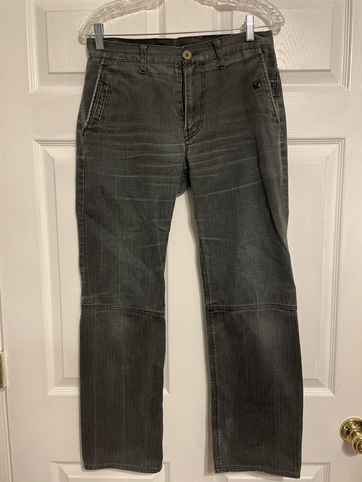 image of Grey Ppfm Denim Pants, Men's (Size 30)