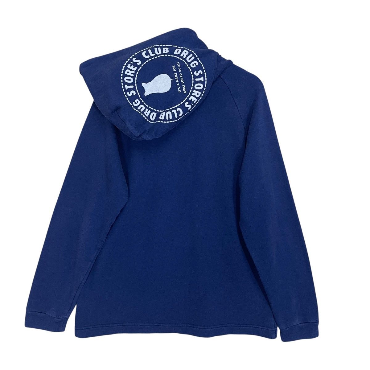 Japanese Brand ICONIC🔥DRUG STORES BIG LOGO PLUUOVER HOODIE Size US L / EU 52-54 / 3 - 7 Thumbnail