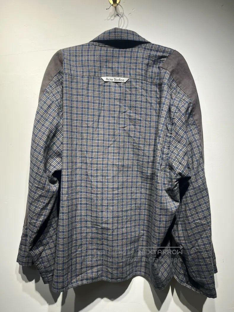 Acne Studios Acne Studios Flannel Patchwork Design Plaid Single-breaste Size US S / EU 44-46 / 1 - 2 Thumbnail