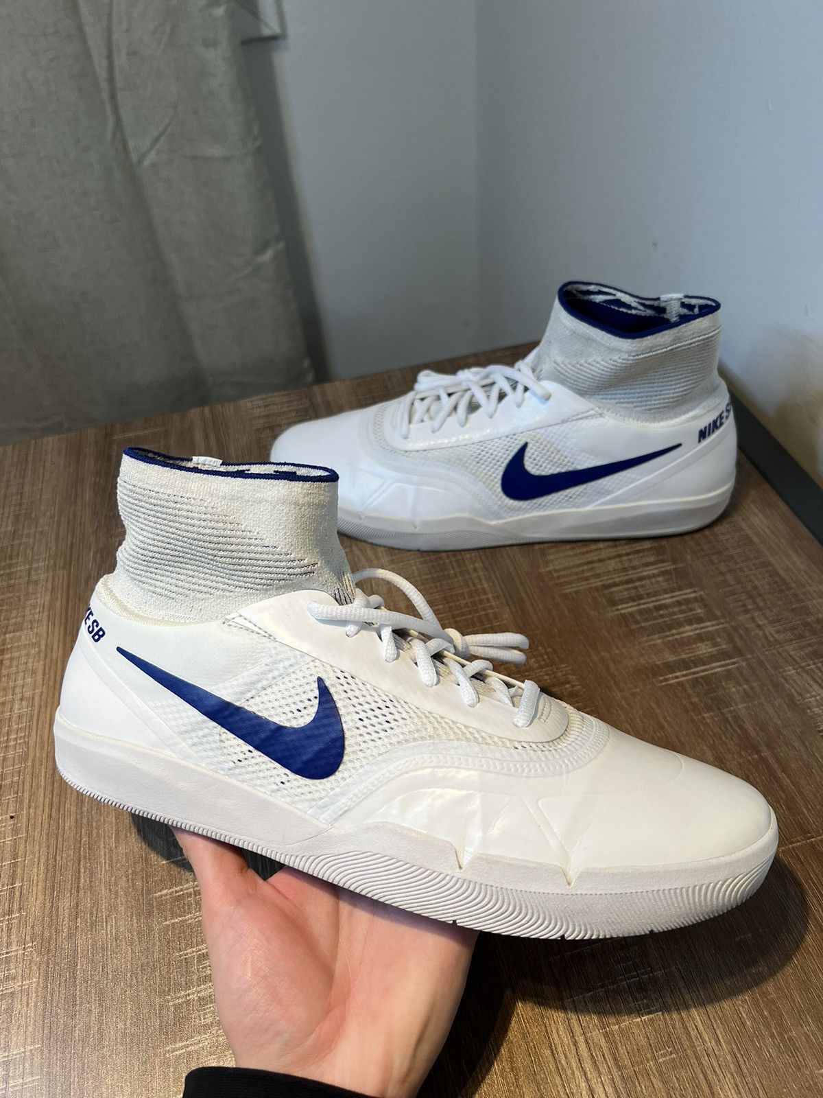 image of Nike Sb Hyperfeel Koston 3 Blue Mens Size 12 Sneakers Shoes in White