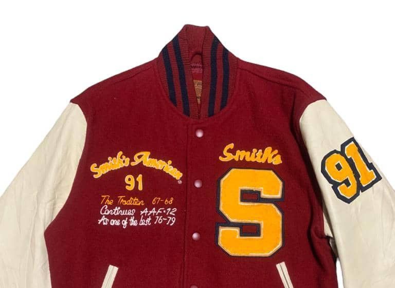 Smith's American Vintage 80s Smith’s American Wool Varsity Jacket Size US M / EU 48-50 / 2 - 5 Thumbnail