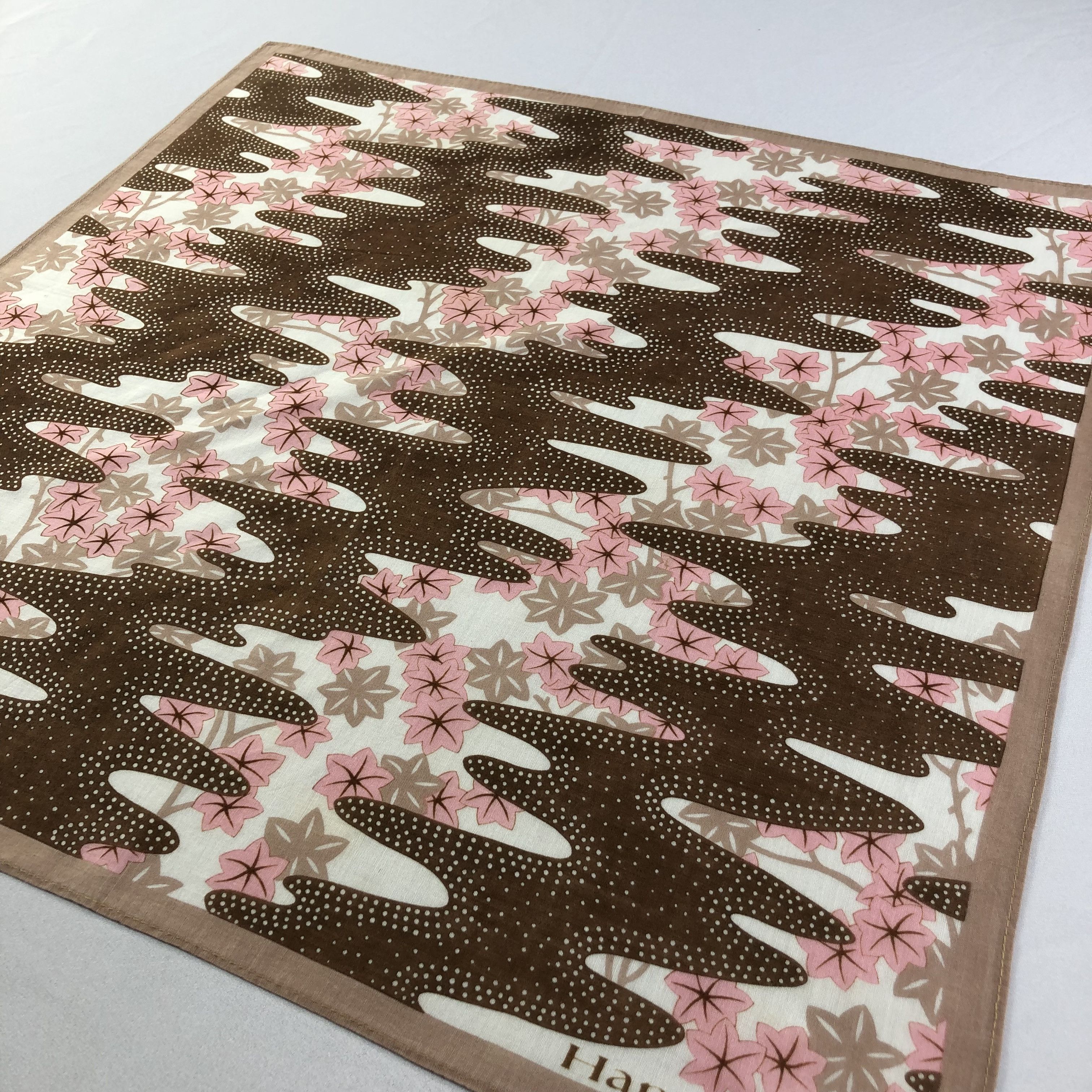 Hanae Mori × Vintage Hanae Mori Handkerchief Neckerchief Bandana H1967 Size ONE SIZE - 3 Thumbnail