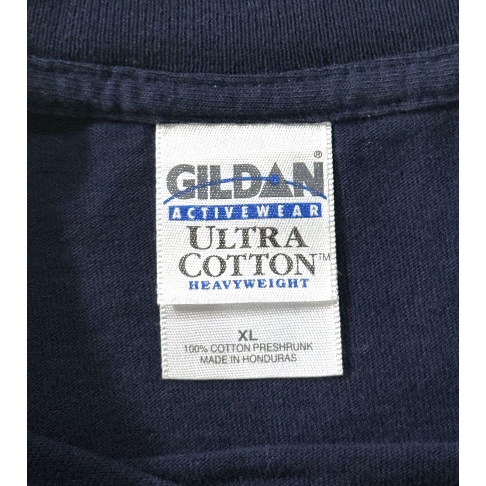 Gildan VINTAGE Detroit Hip Hop Gildan Ultra Cotton T-Shirt XL Blue Proof D12 Eminem 90s Band USA Shirt Mens Size US XL / EU 56 / 4 - 8 Thumbnail