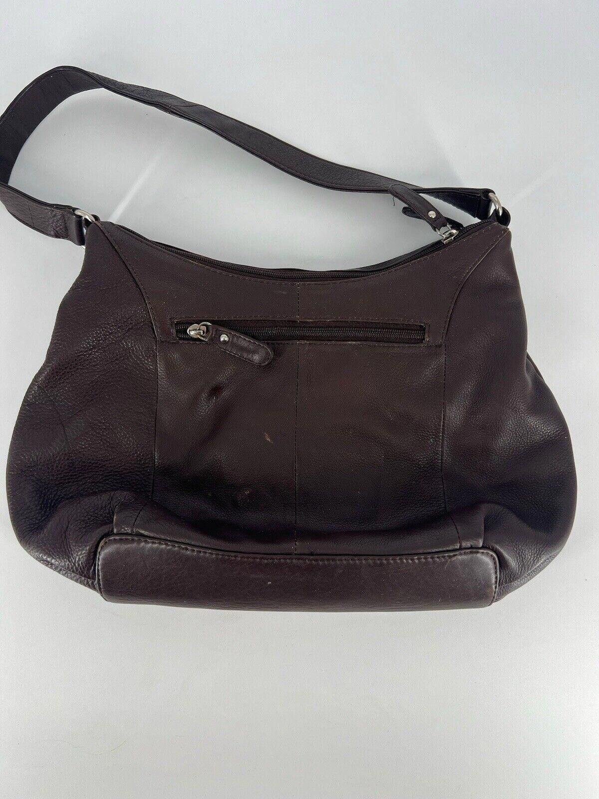 Designer Great American Leather Works Brown Shoulder Bag Handbag Size ONE SIZE - 2 Thumbnail