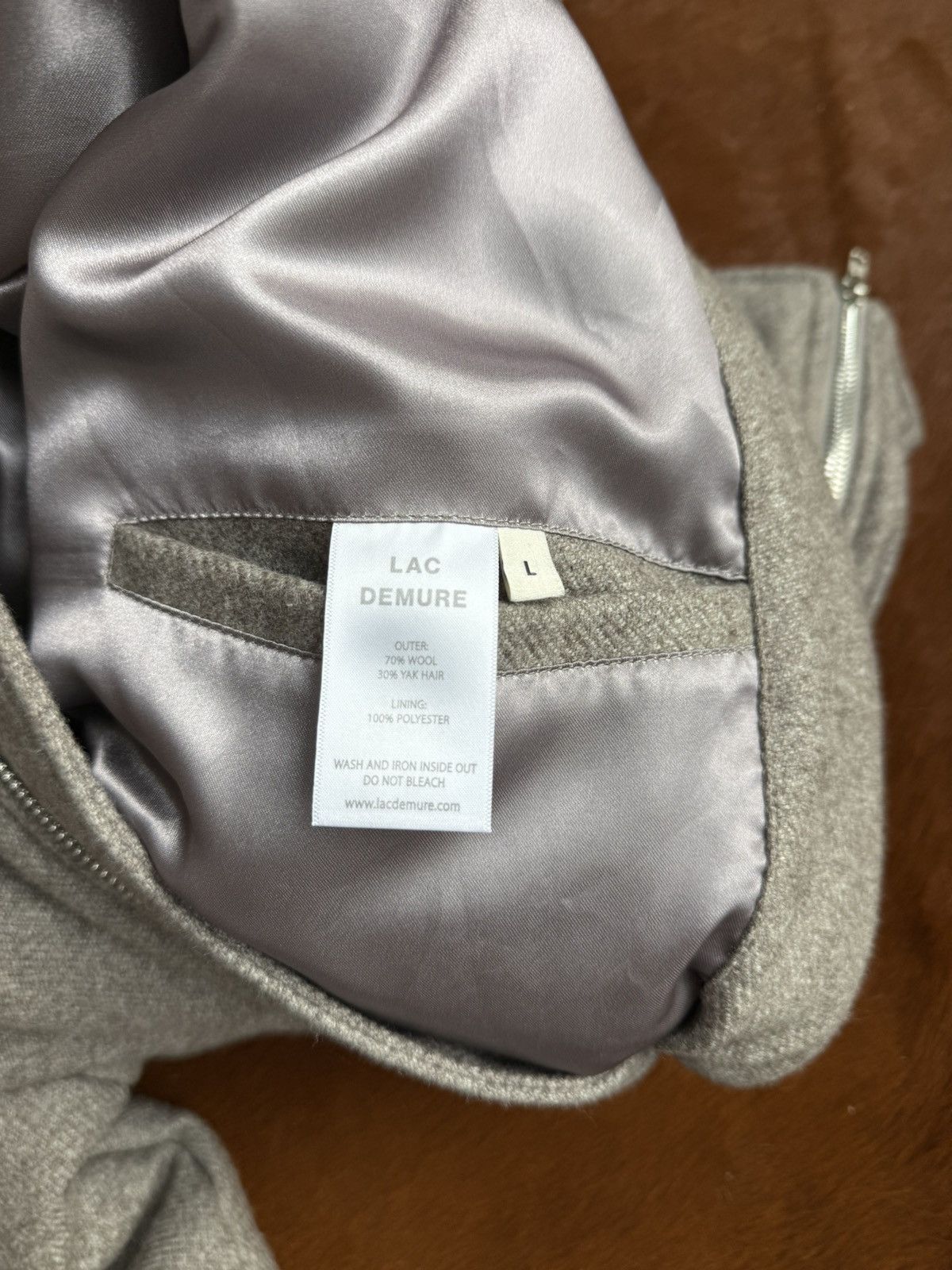 Lac Demure Lac Demure Yak Bomber Jacket Size US L / EU 52-54 / 3 - 6 Thumbnail